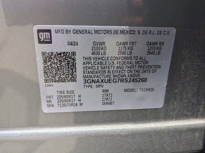 2024 Chevrolet Equinox LT