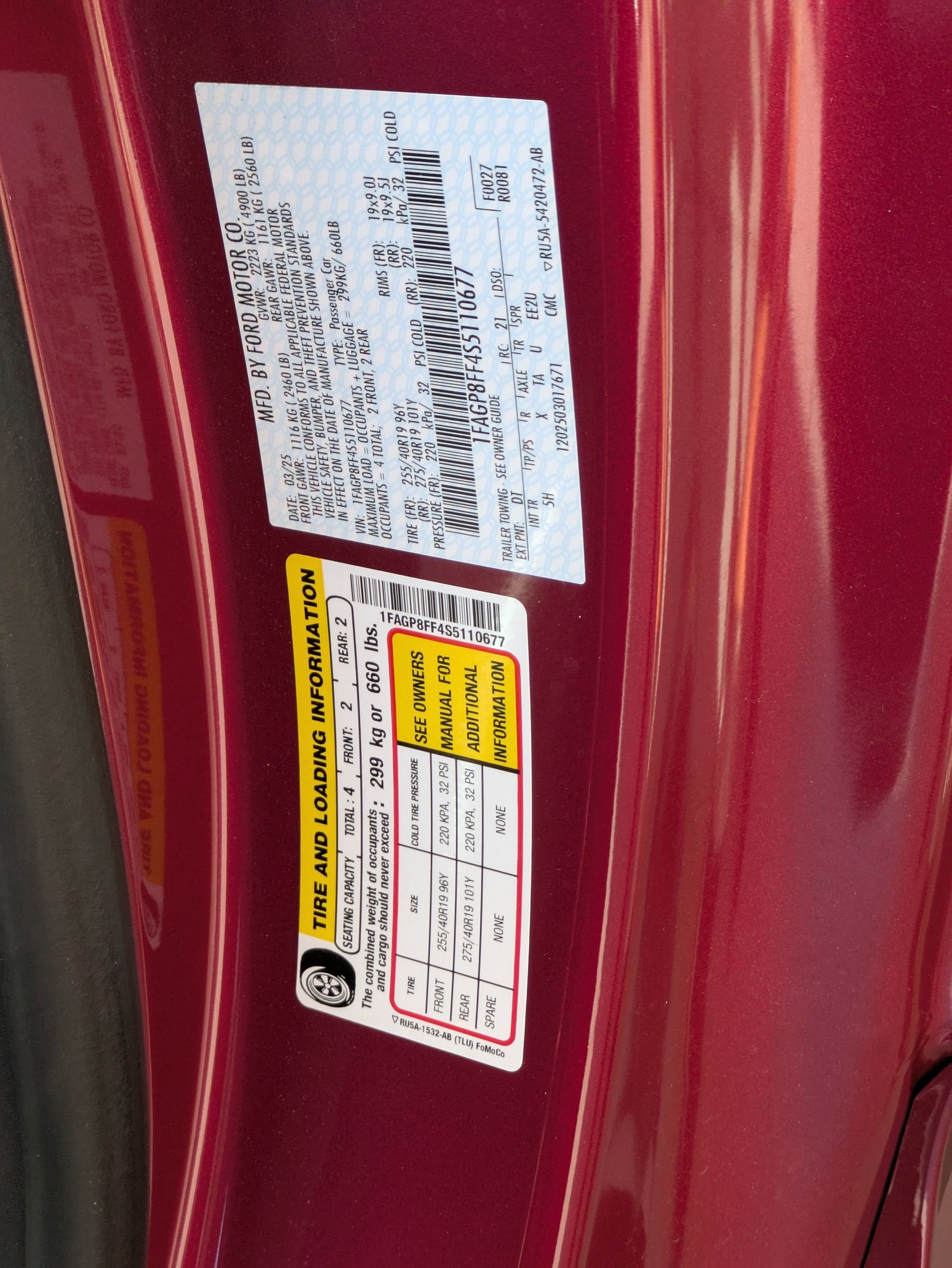 2025 Ford Mustang GT Premium