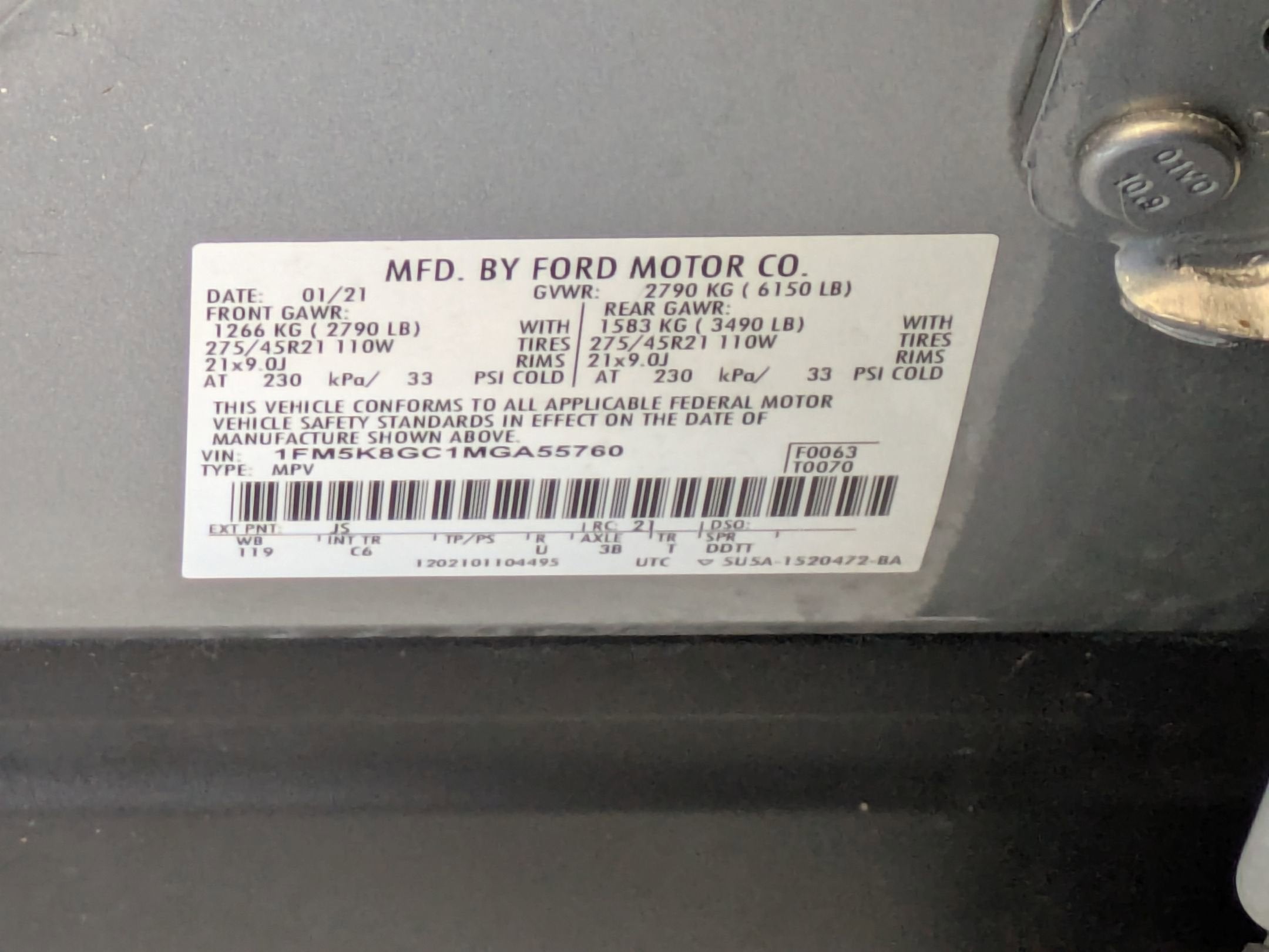 2021 Ford Explorer ST