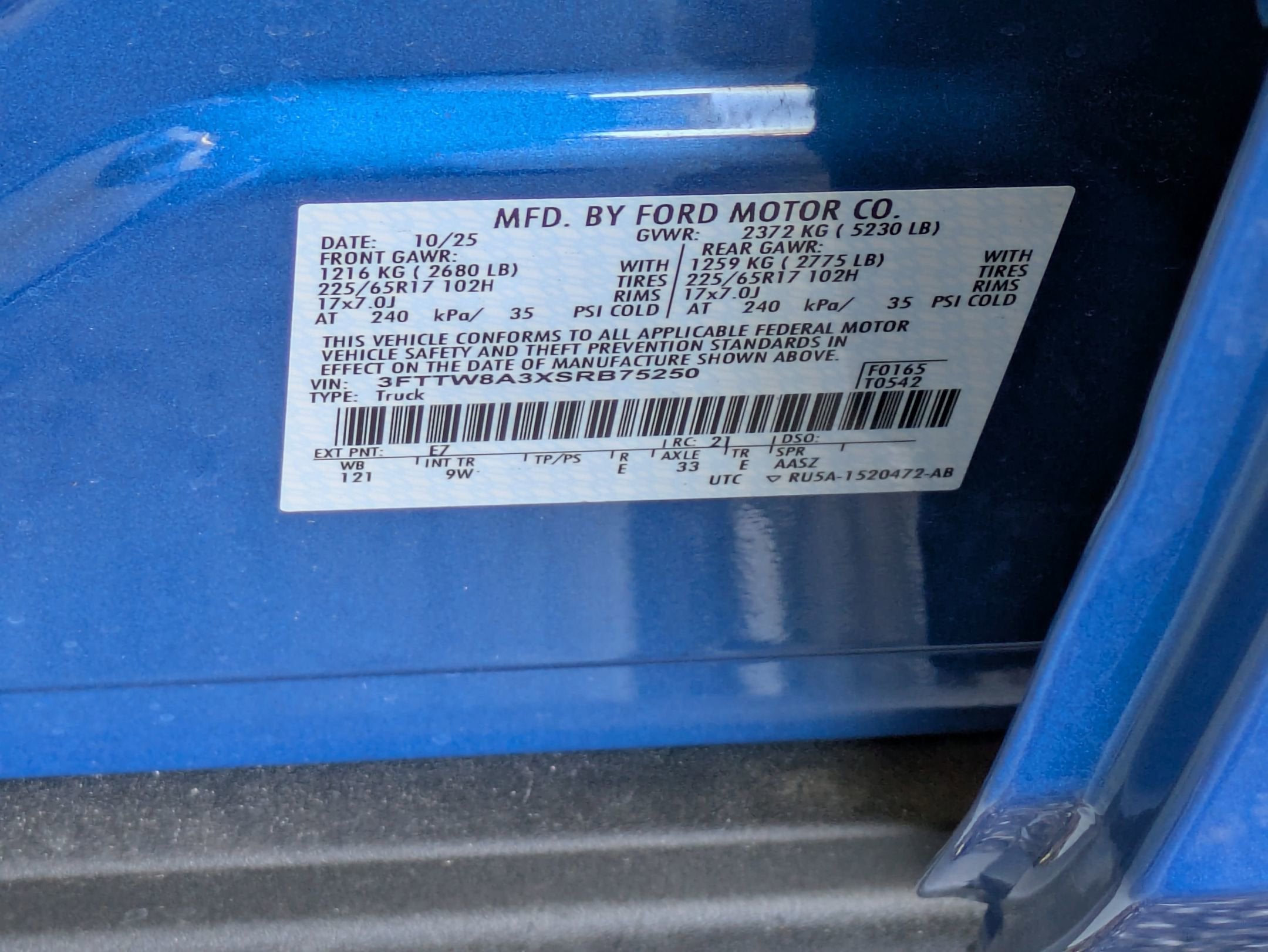 2025 Ford Maverick XL