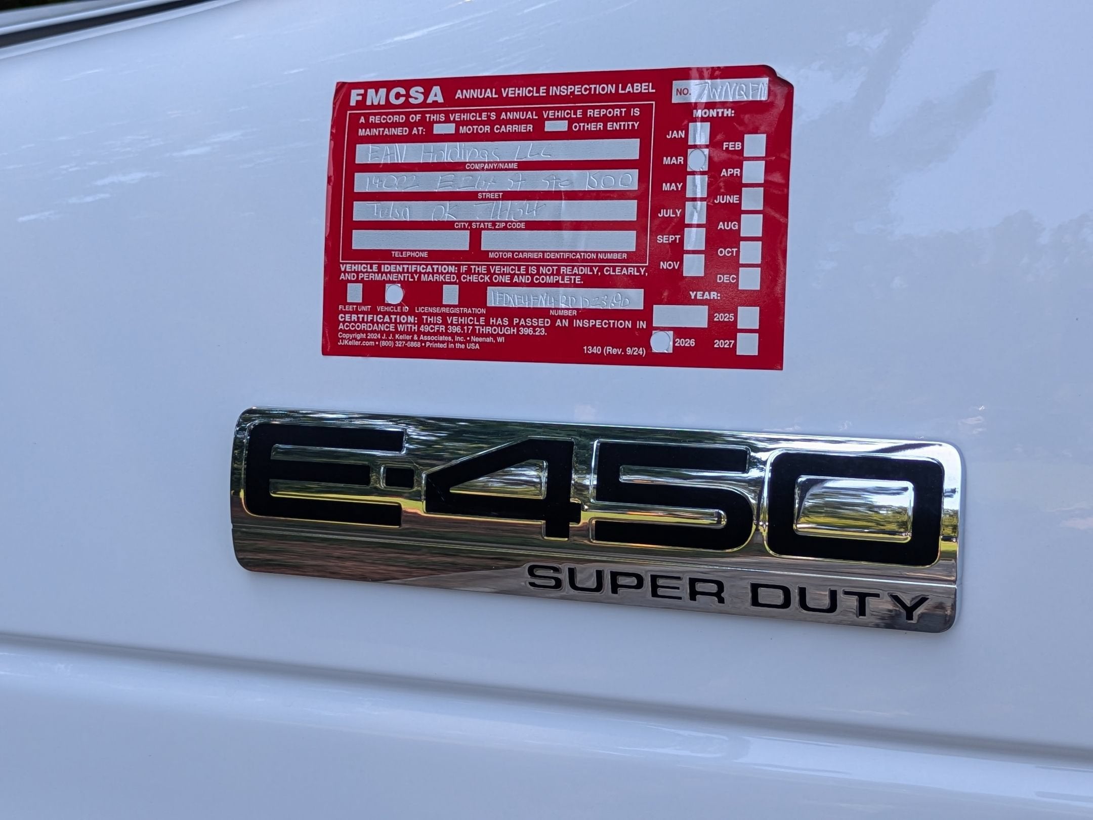 2024 Ford E-Series Cutaway Base