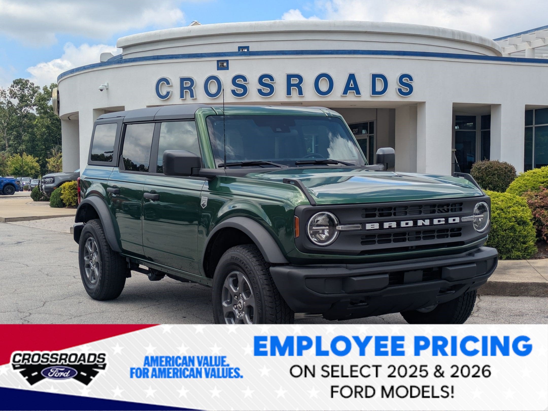 2025 Ford Bronco Big Bend - Crossroads Courtesy Demo
