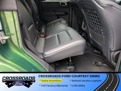 2025 Ford Bronco Big Bend - Crossroads Courtesy Demo