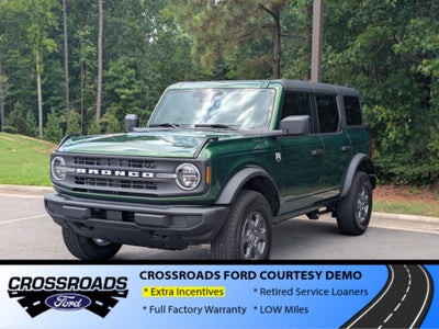 2025 Ford Bronco Big Bend - Crossroads Courtesy Demo