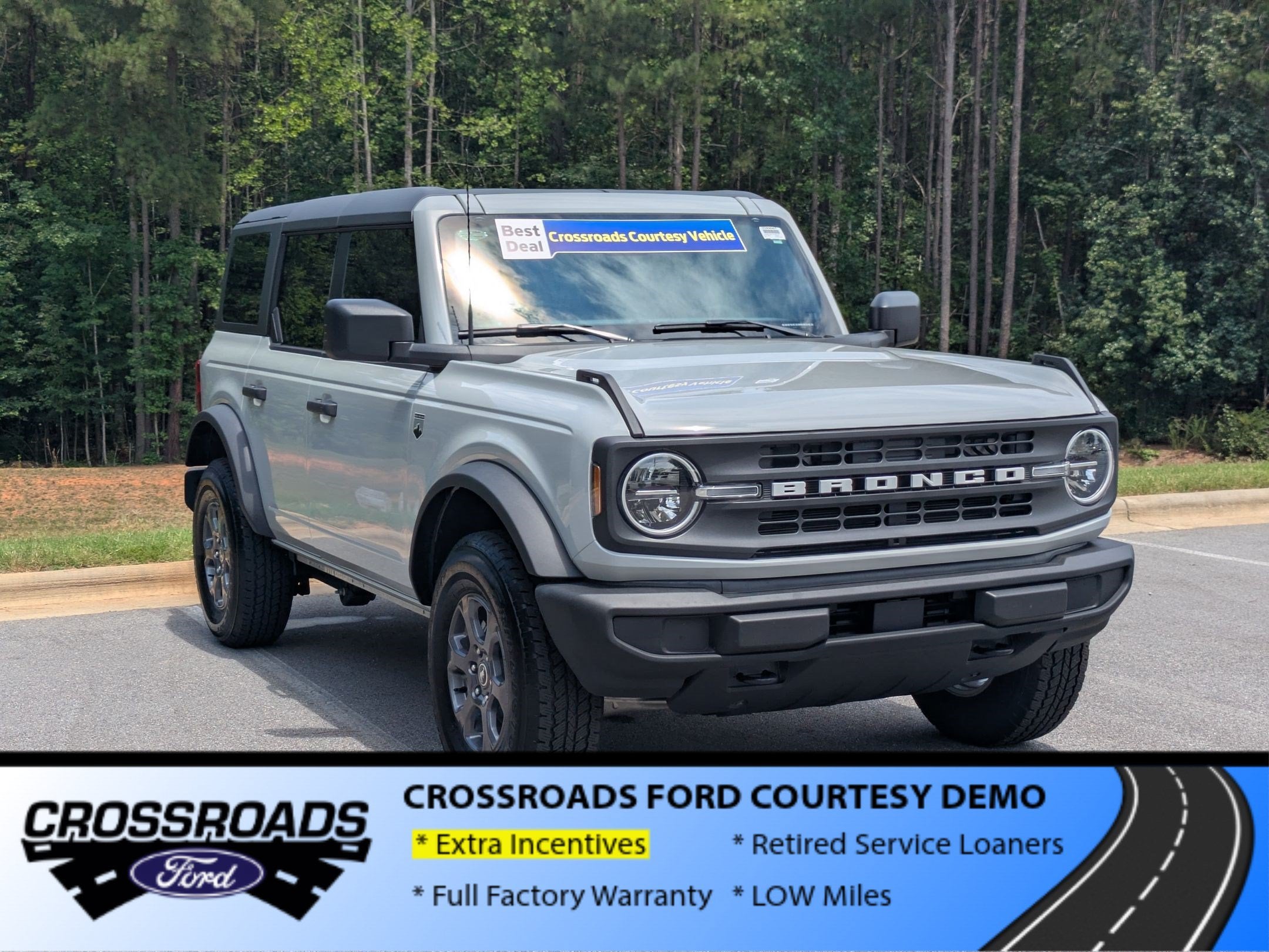 2026 Ford Bronco Big Bend - Crossroads Courtesy Demo