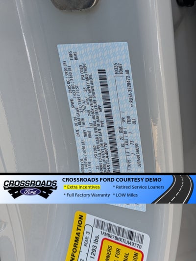 2026 Ford Bronco Big Bend - Crossroads Courtesy Demo