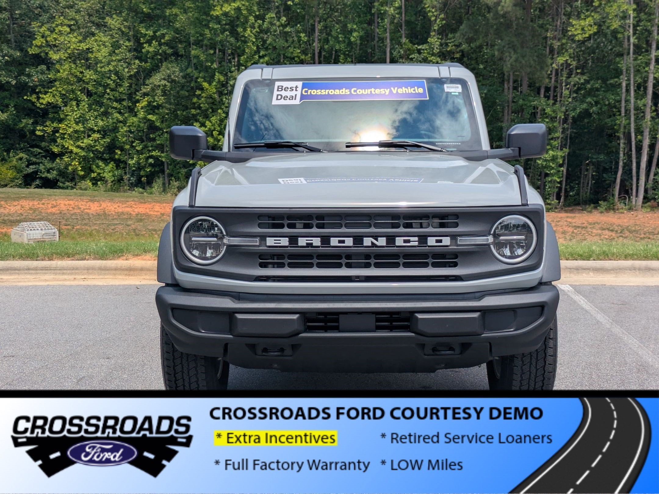 2026 Ford Bronco Big Bend - Crossroads Courtesy Demo
