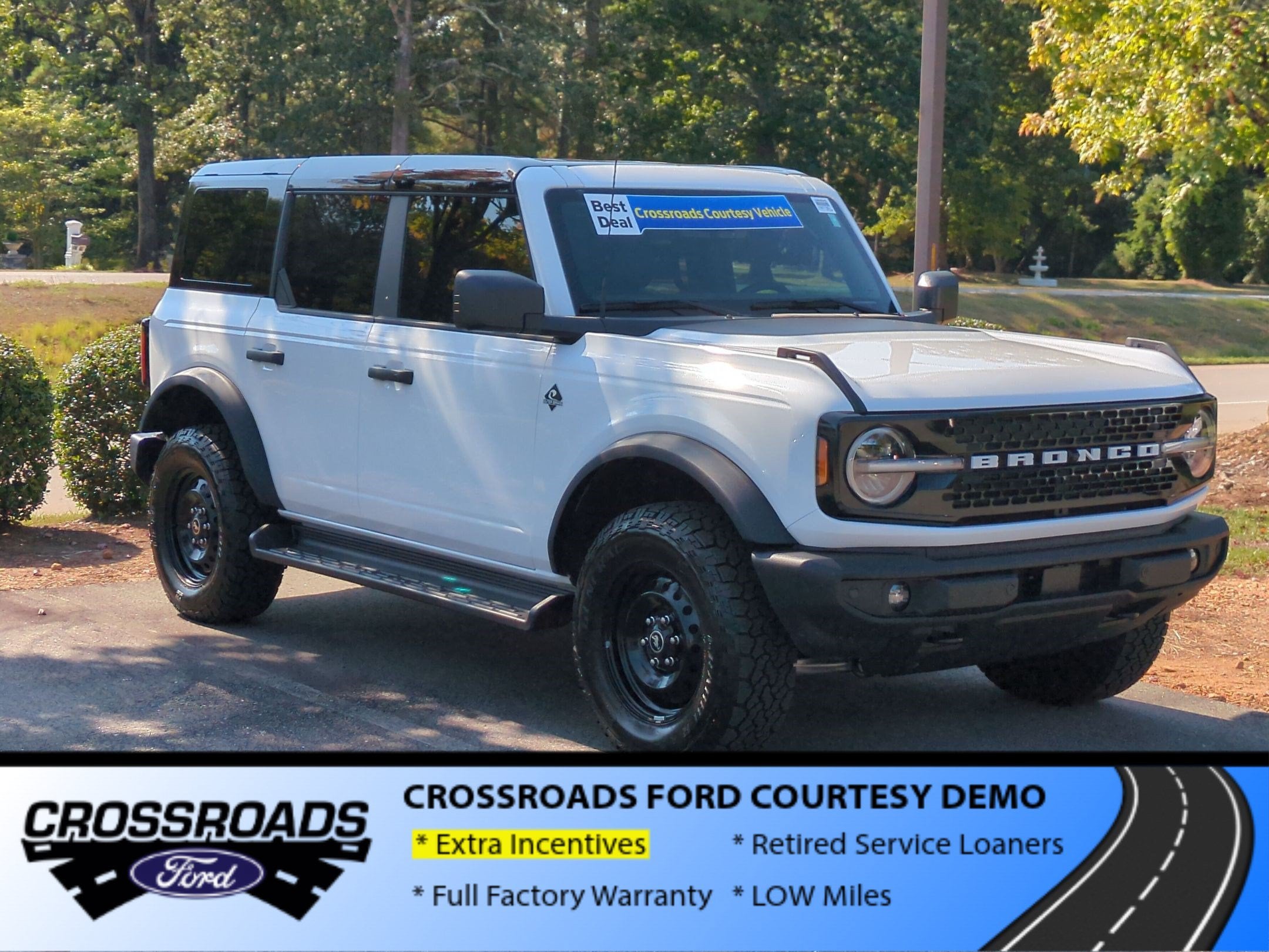 2026 Ford Bronco Outer Banks - Crossroads Courtesy Demo