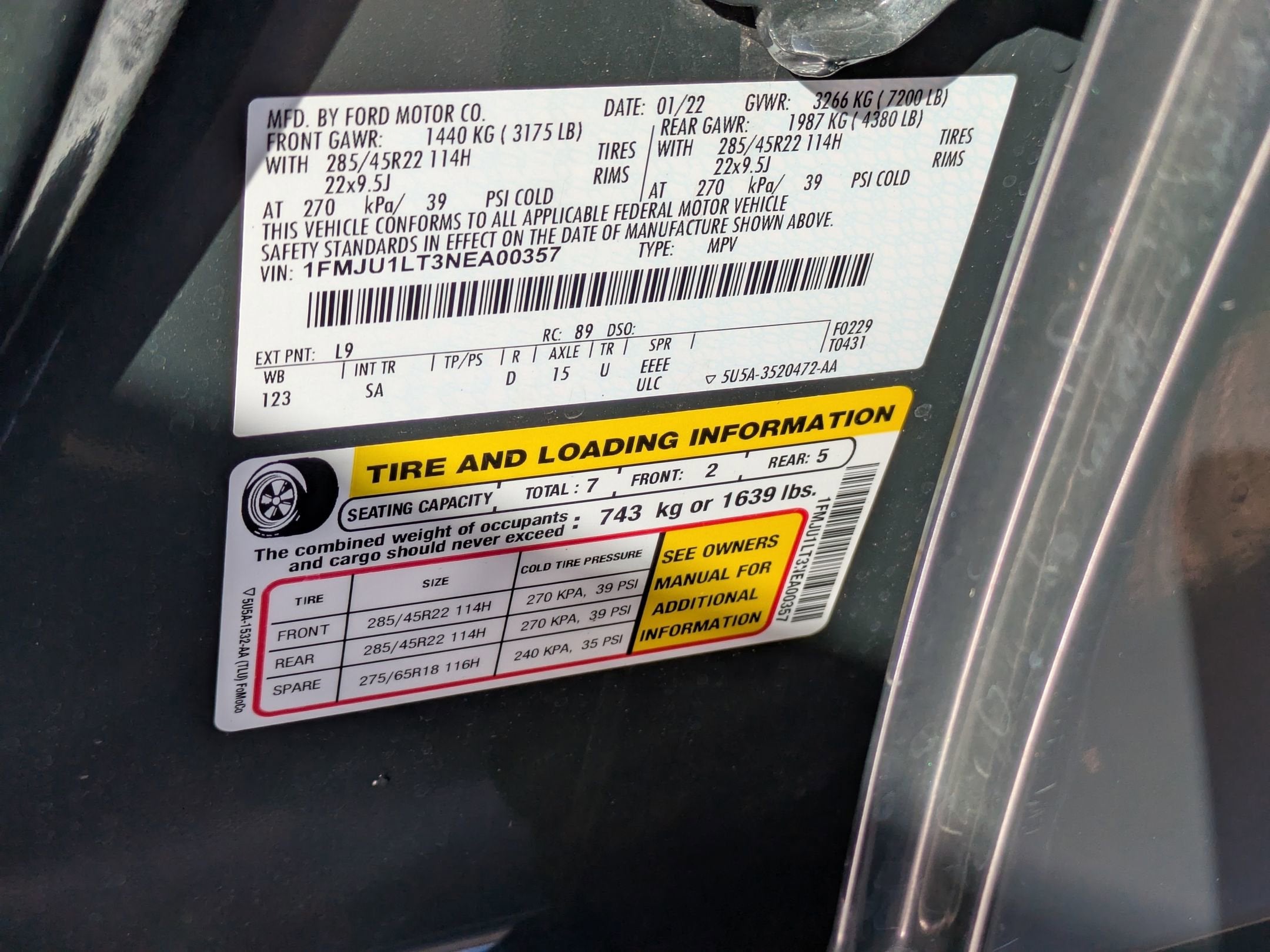 2022 Ford Expedition Platinum