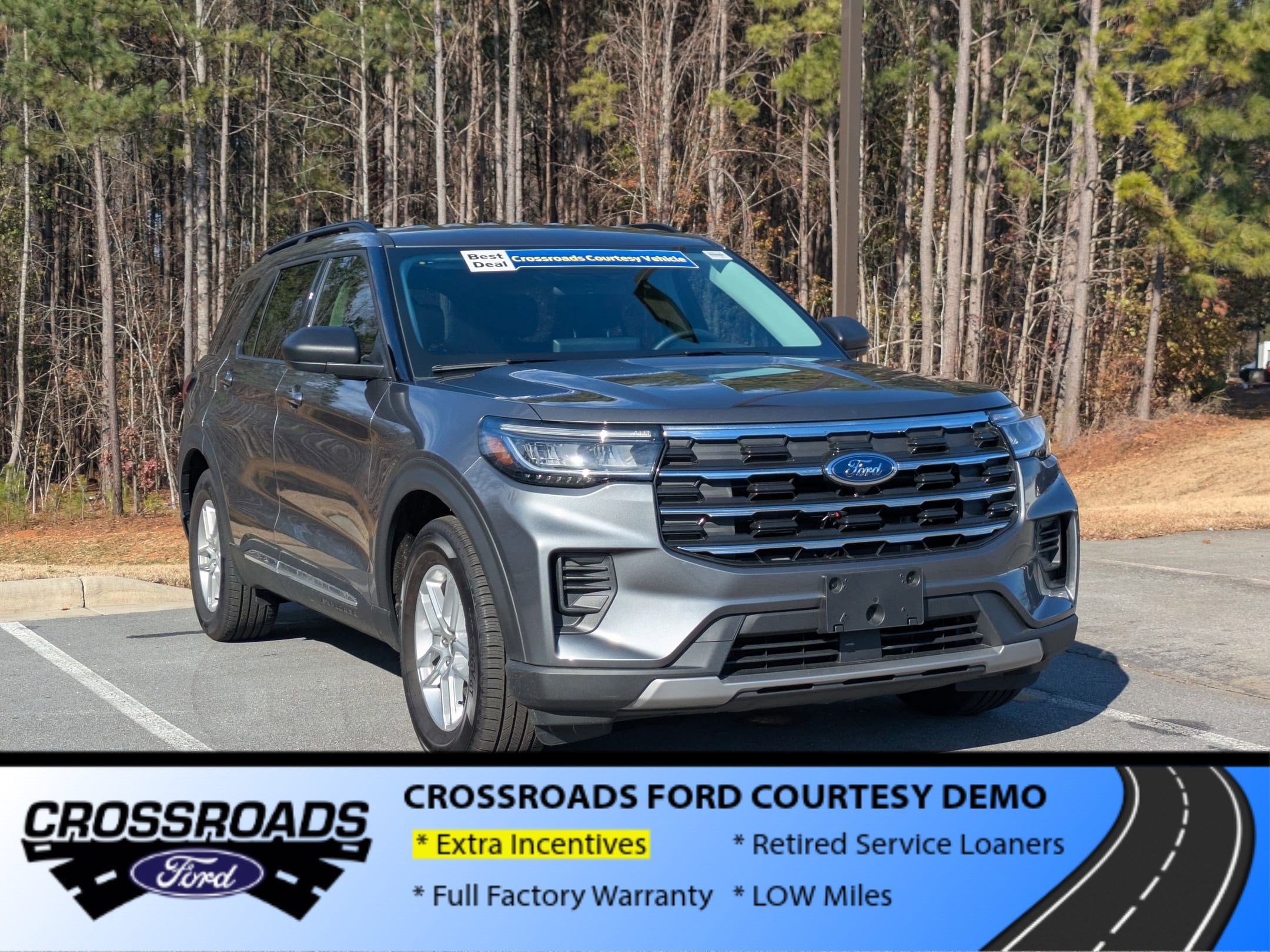 2025 Ford Explorer Active - Crossroads Courtesy Demo