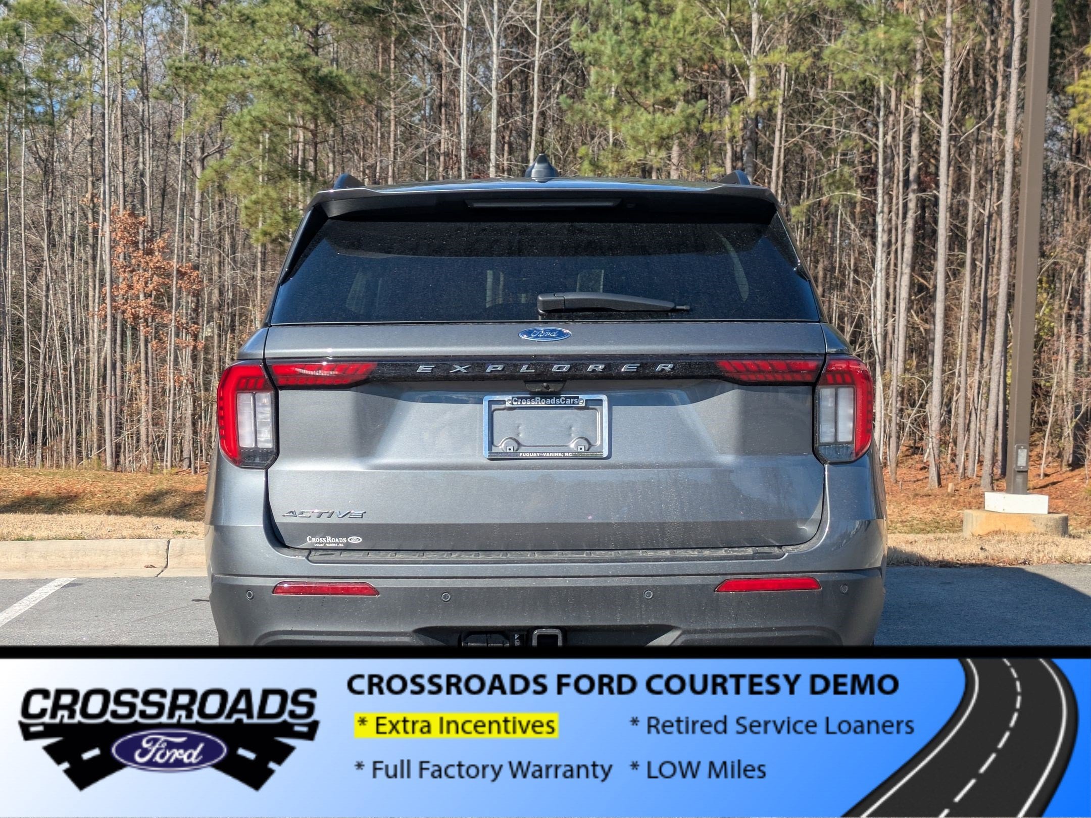 2025 Ford Explorer Active - Crossroads Courtesy Demo