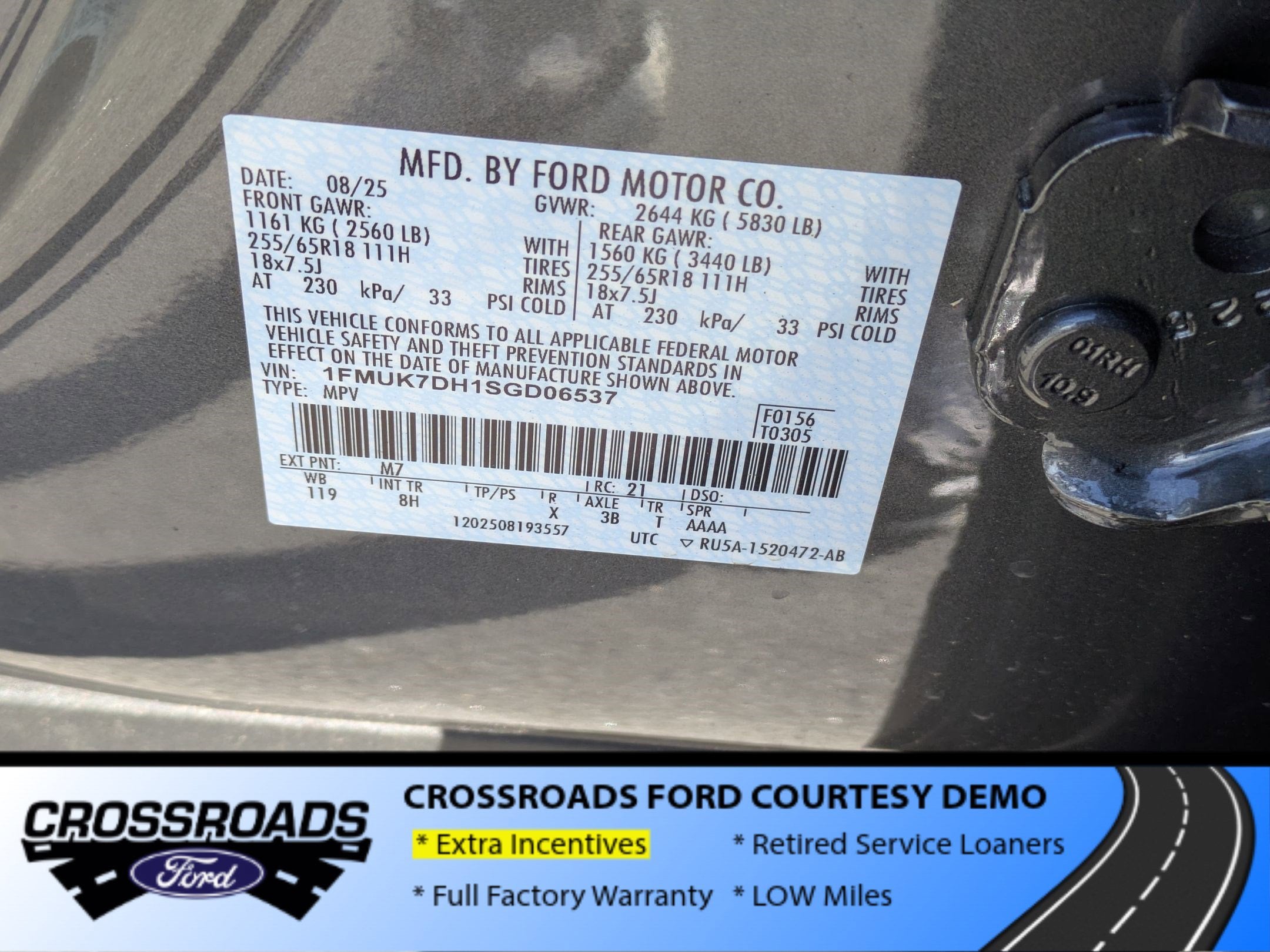 2025 Ford Explorer Active - Crossroads Courtesy Demo