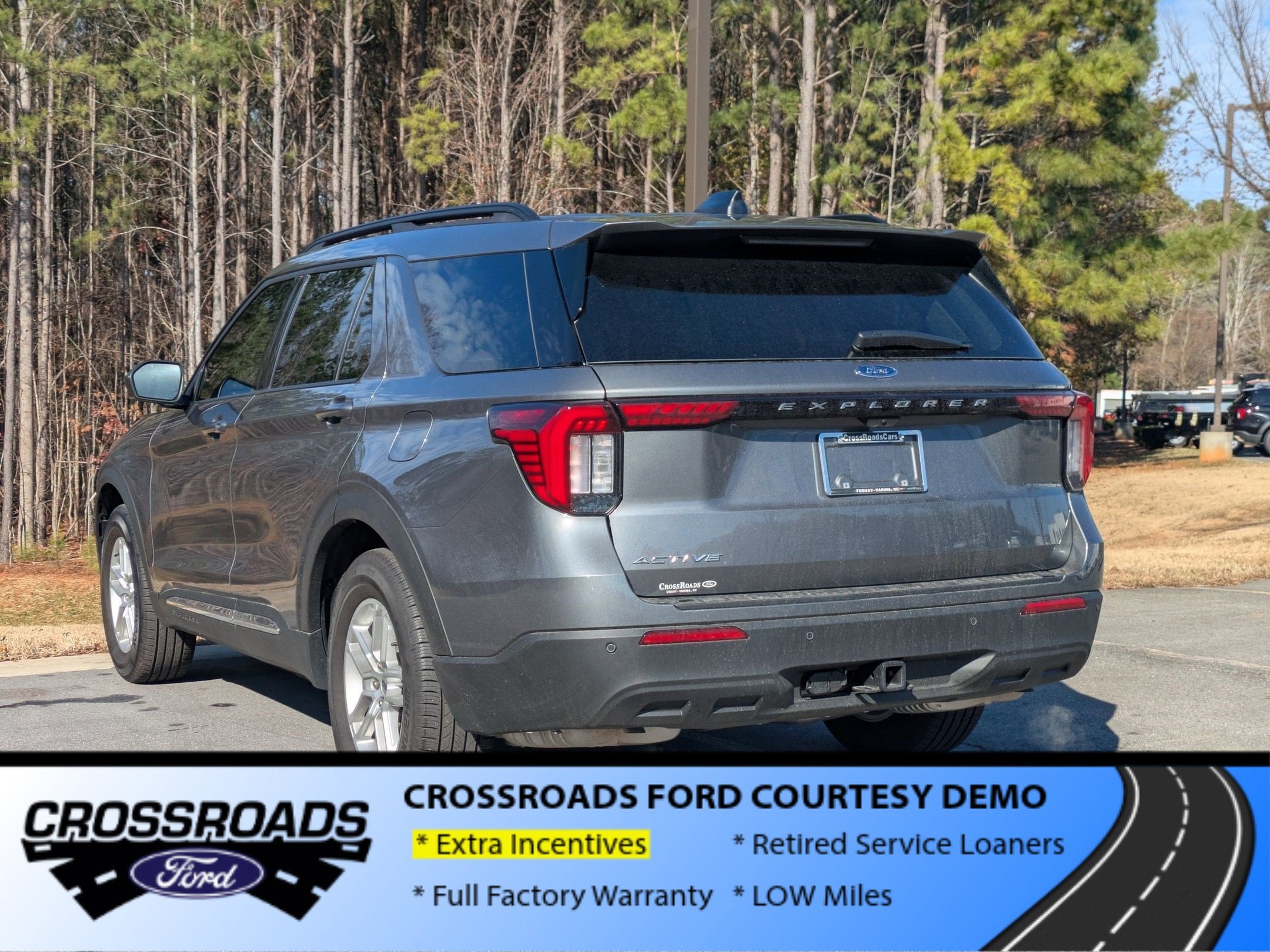 2025 Ford Explorer Active - Crossroads Courtesy Demo
