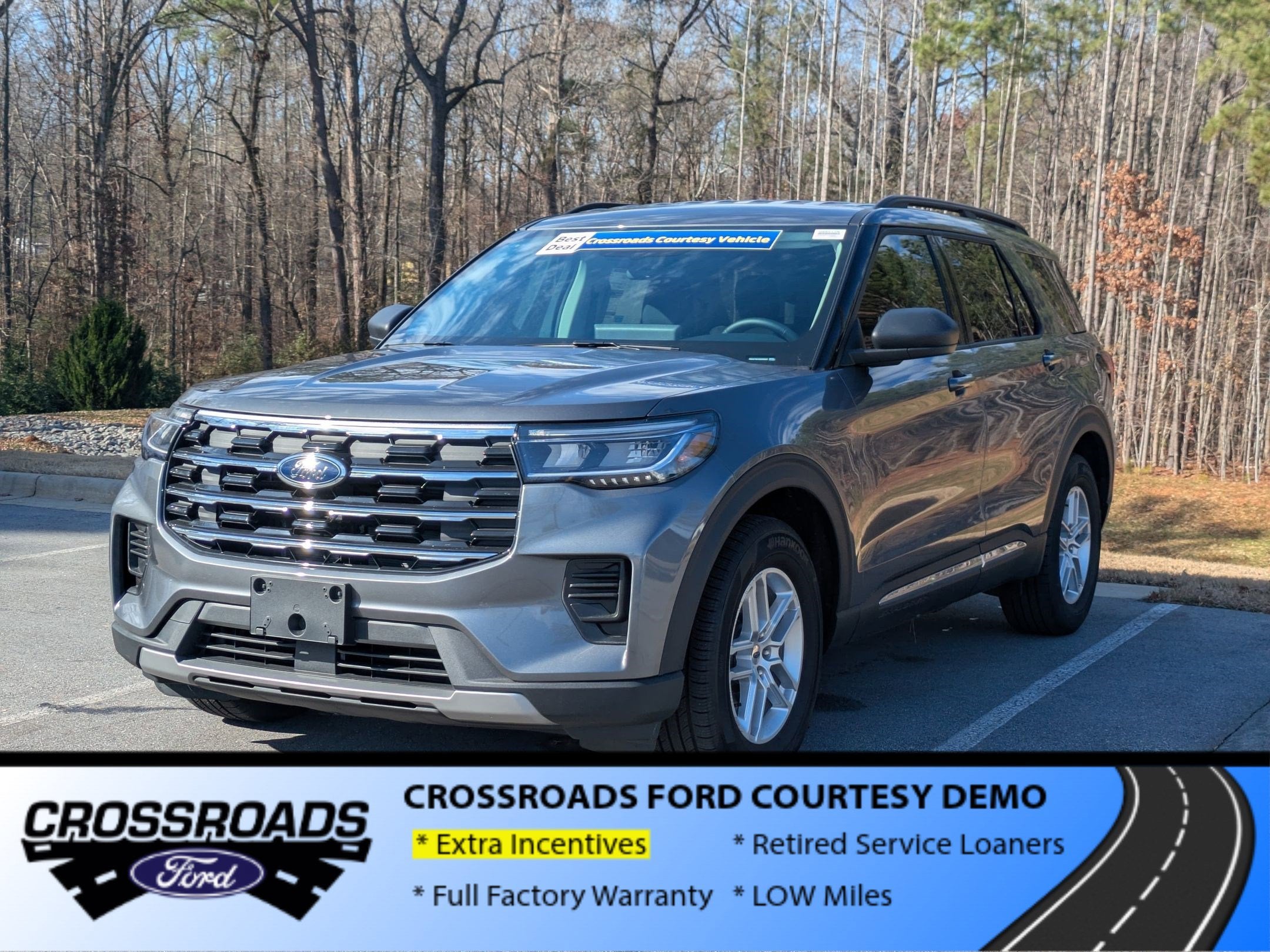 2025 Ford Explorer Active - Crossroads Courtesy Demo