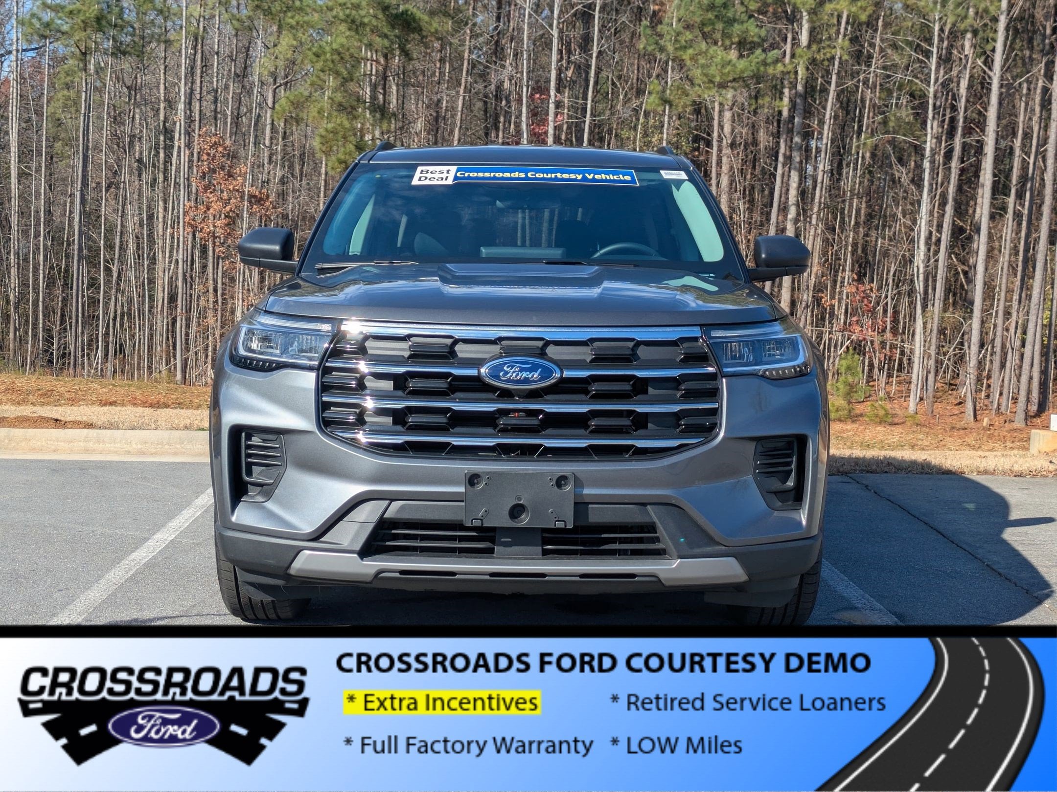 2025 Ford Explorer Active - Crossroads Courtesy Demo