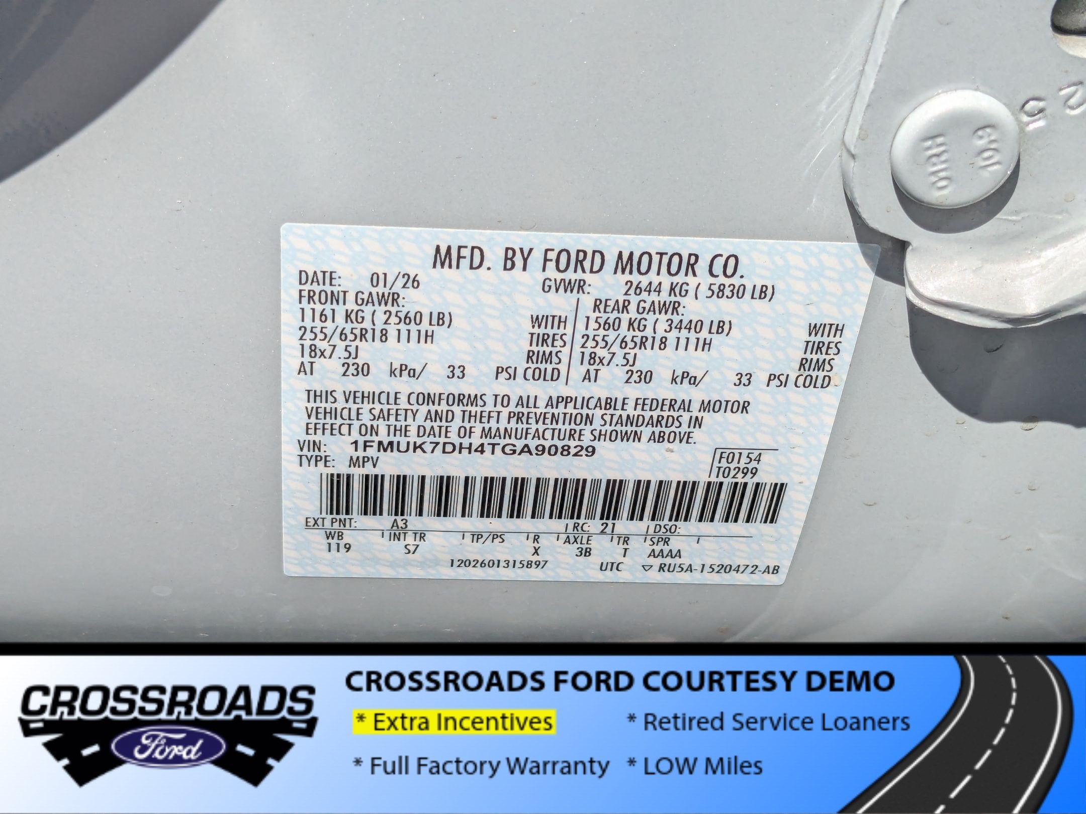2026 Ford Explorer Active - Crossroads Courtesy Demo