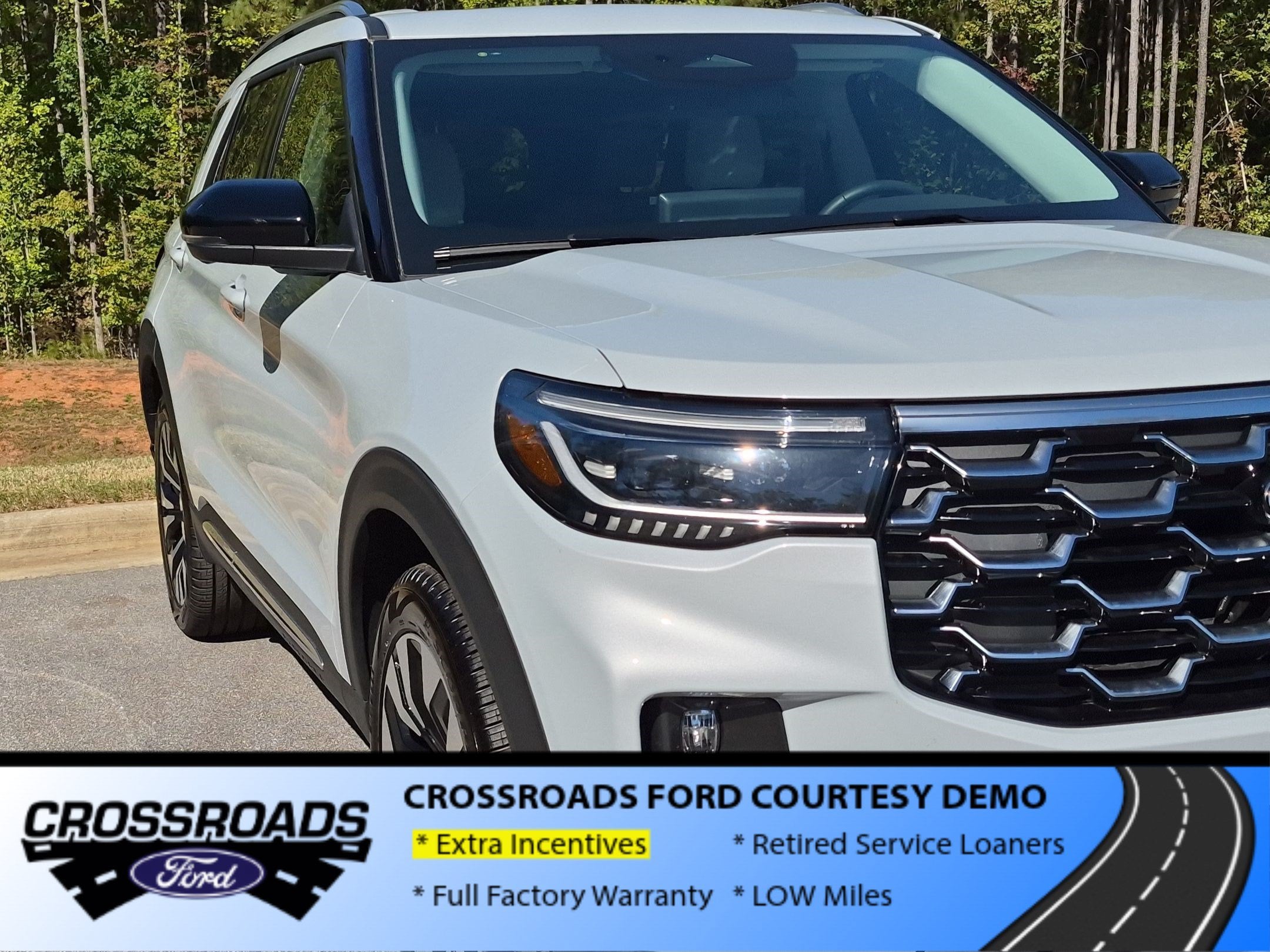 2026 Ford Explorer Platinum - Crossroads Courtesy Demo