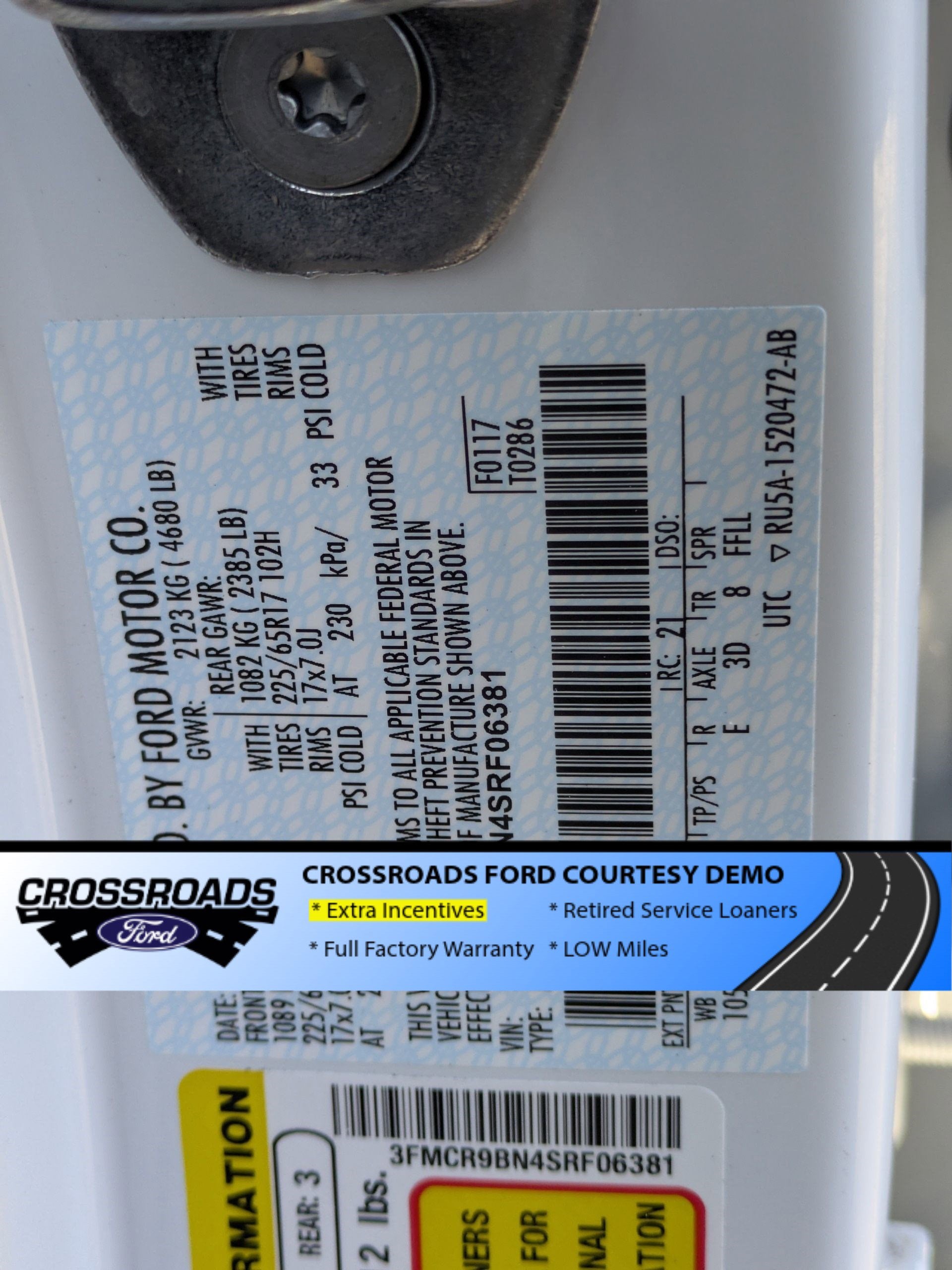 2025 Ford Bronco Sport Big Bend - Crossroads Courtesy Demo