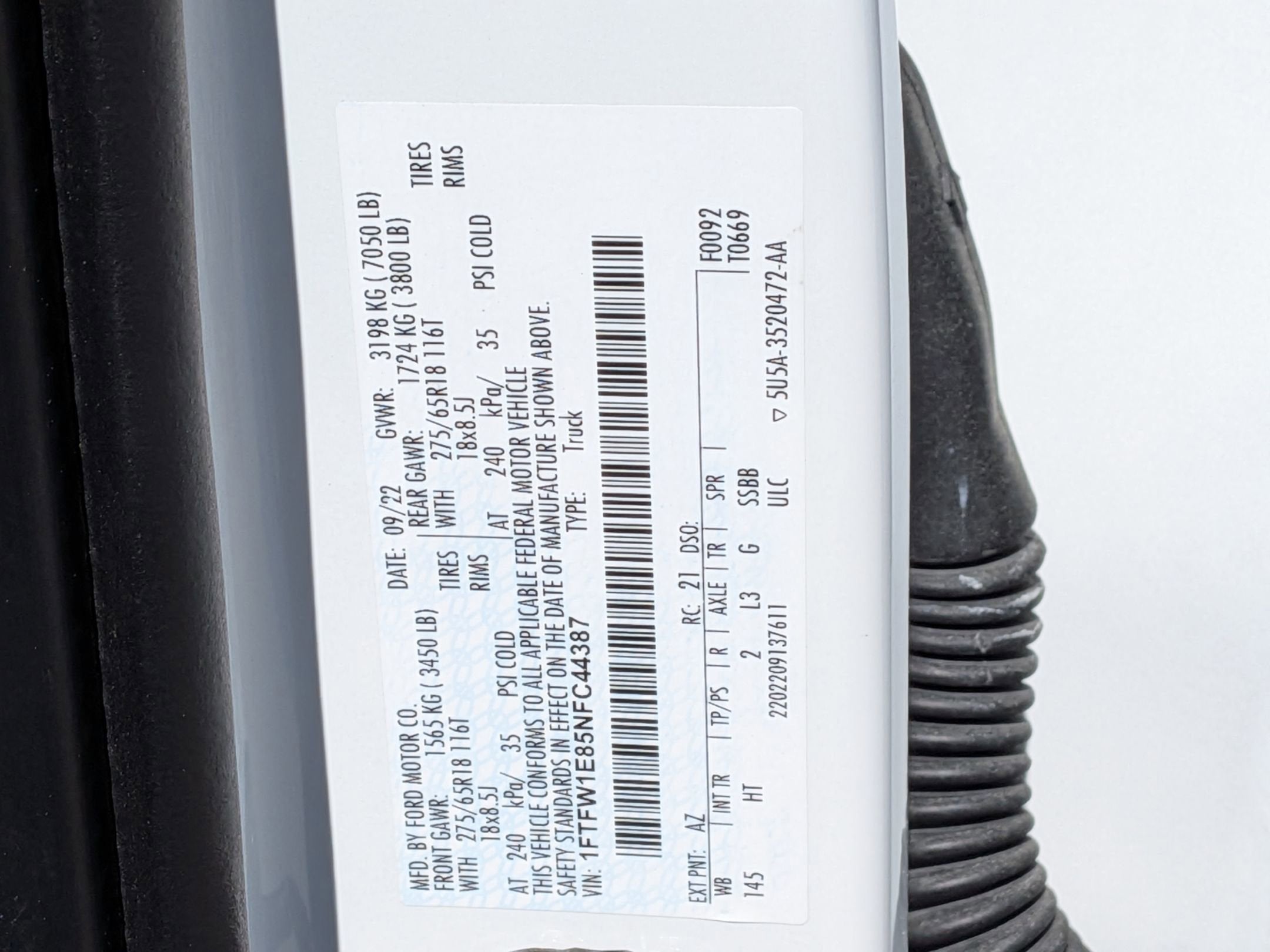 2022 Ford F-150 LARIAT