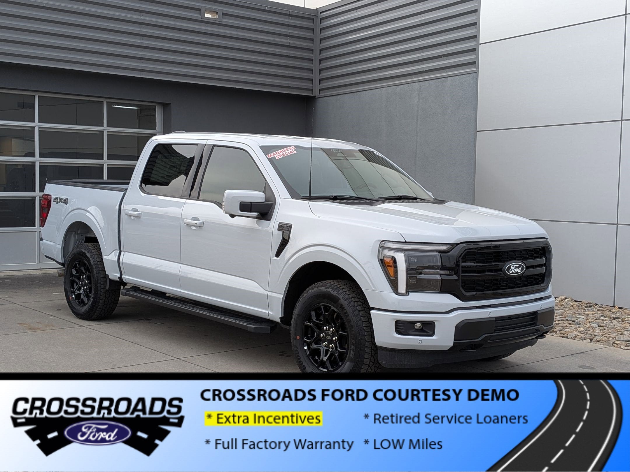 2025 Ford F-150 LARIAT - Crossroads Courtesy Demo