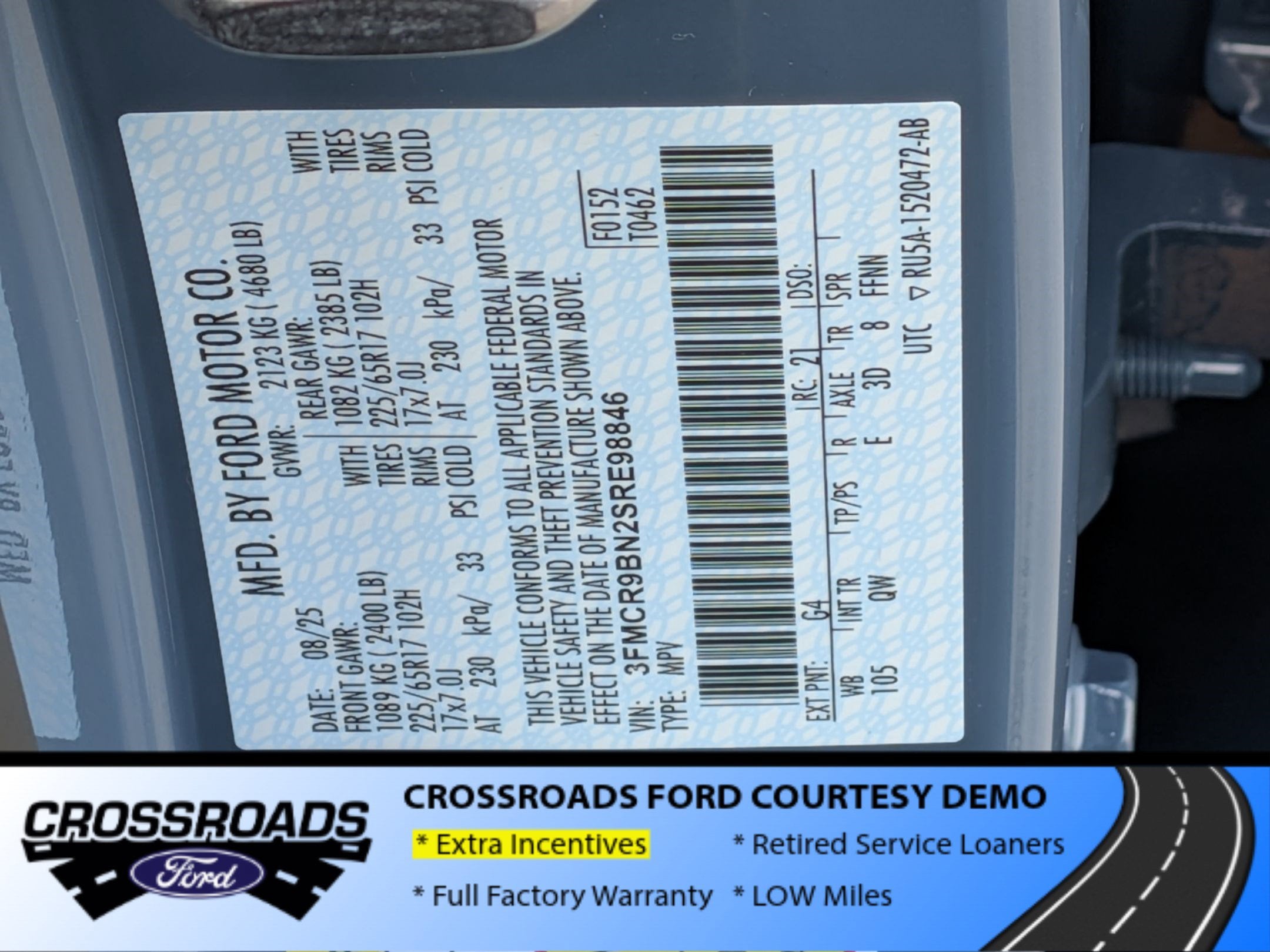 2025 Ford Bronco Sport Big Bend - Crossroads Courtesy Demo