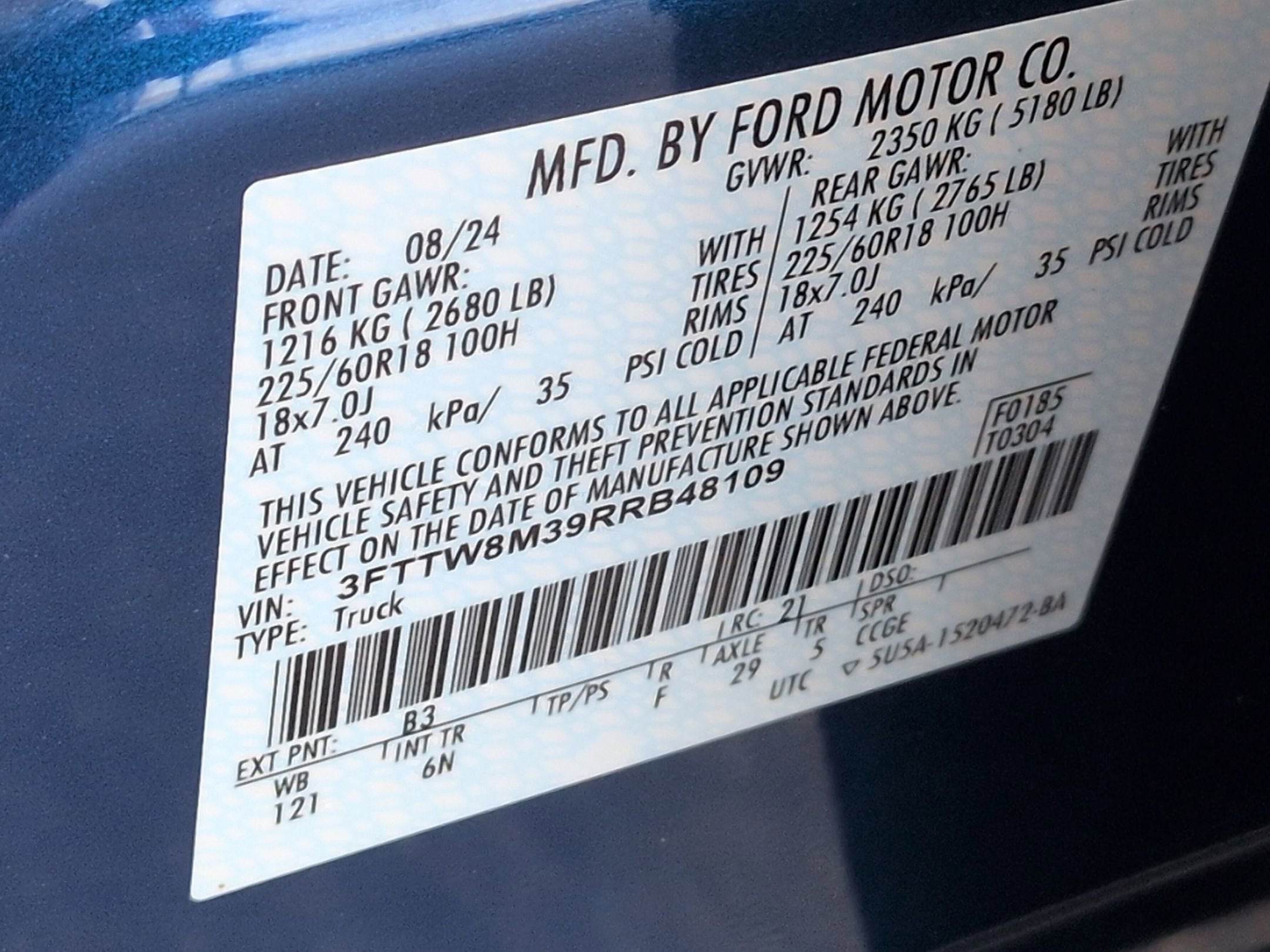 2024 Ford Maverick LARIAT