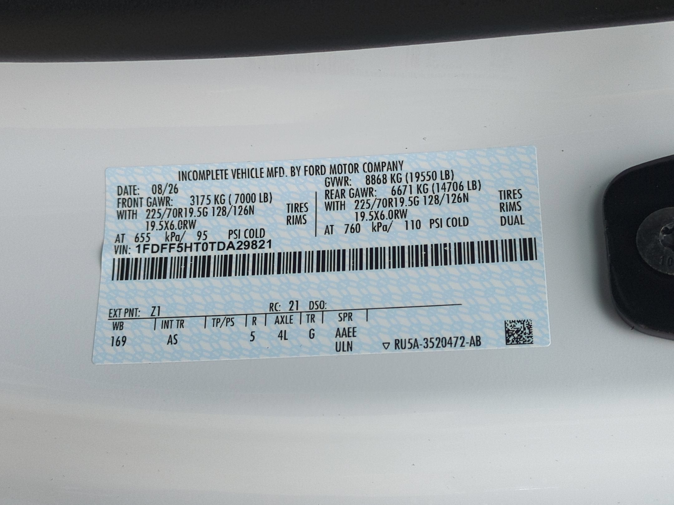2026 Ford Super Duty F-550 DRW XL