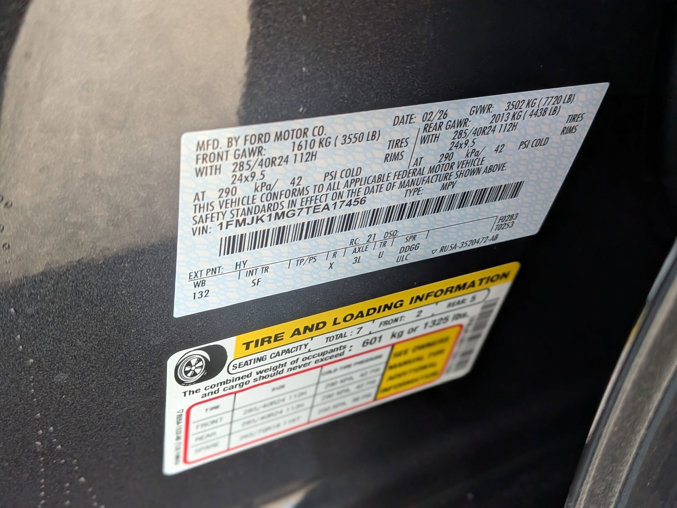 2026 Ford Expedition Max Platinum