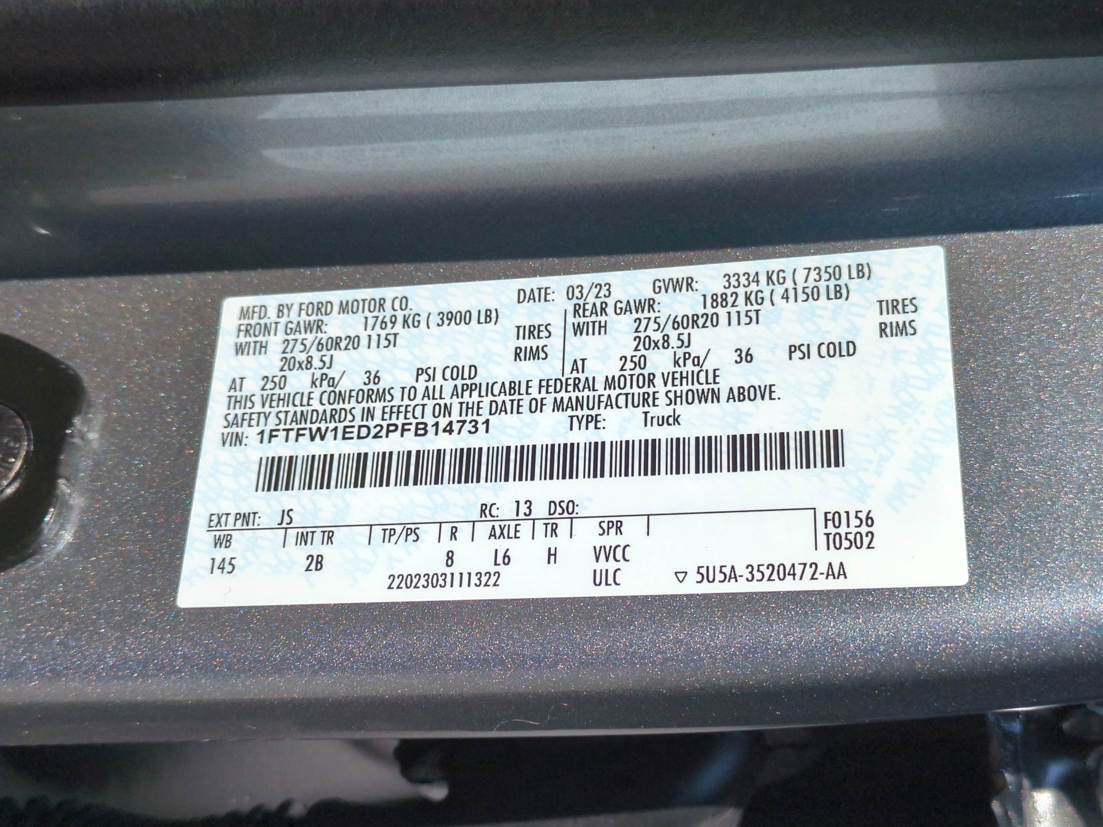 2023 Ford F-150 LARIAT
