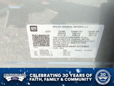 2023 Chevrolet Traverse LT Cloth