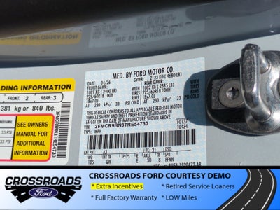 2026 Ford Bronco Sport Big Bend - Crossroads Courtesy Demo