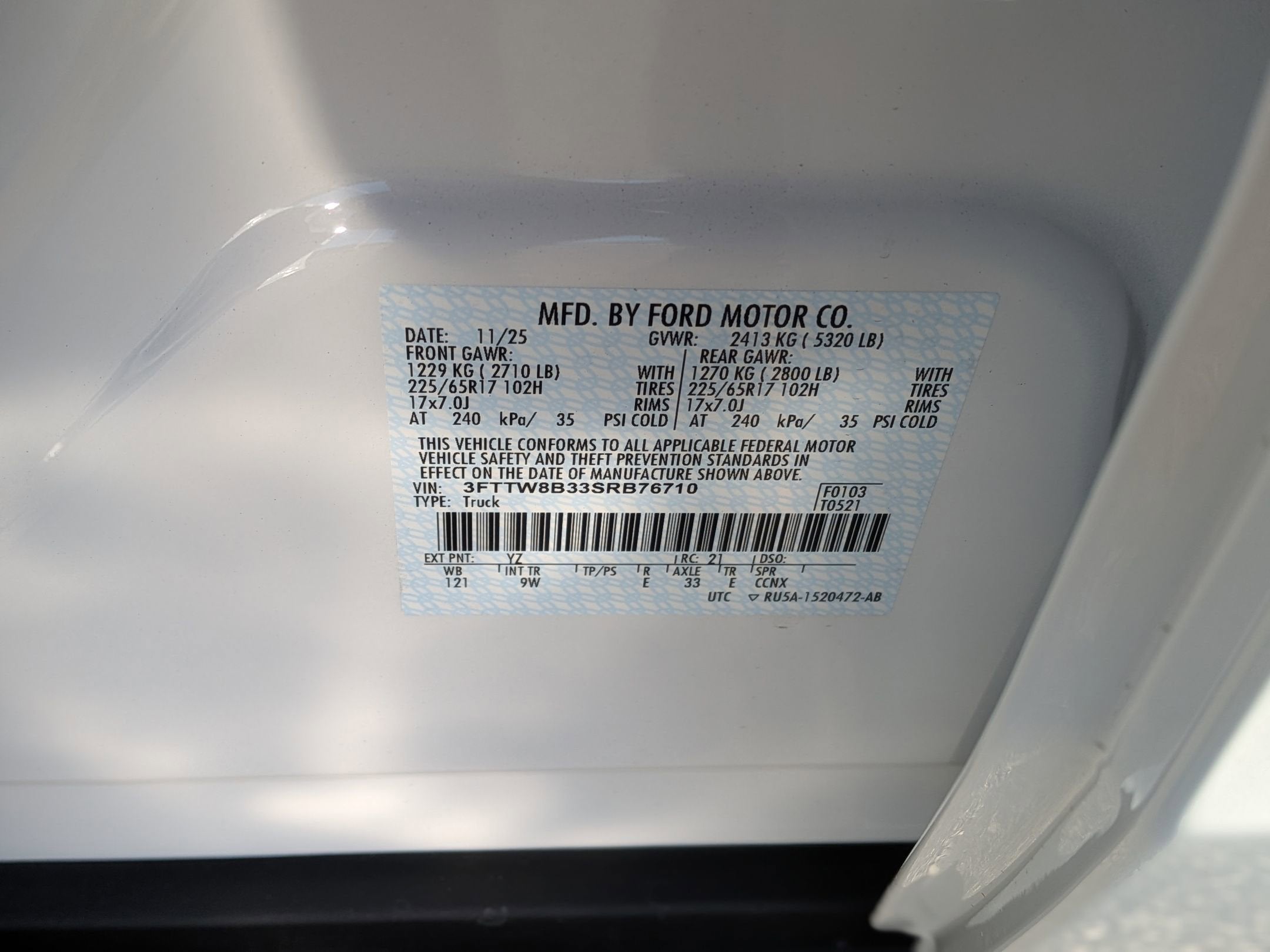 2025 Ford Maverick XL