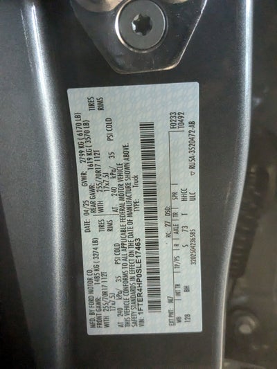 2025 Ford Ranger XLT