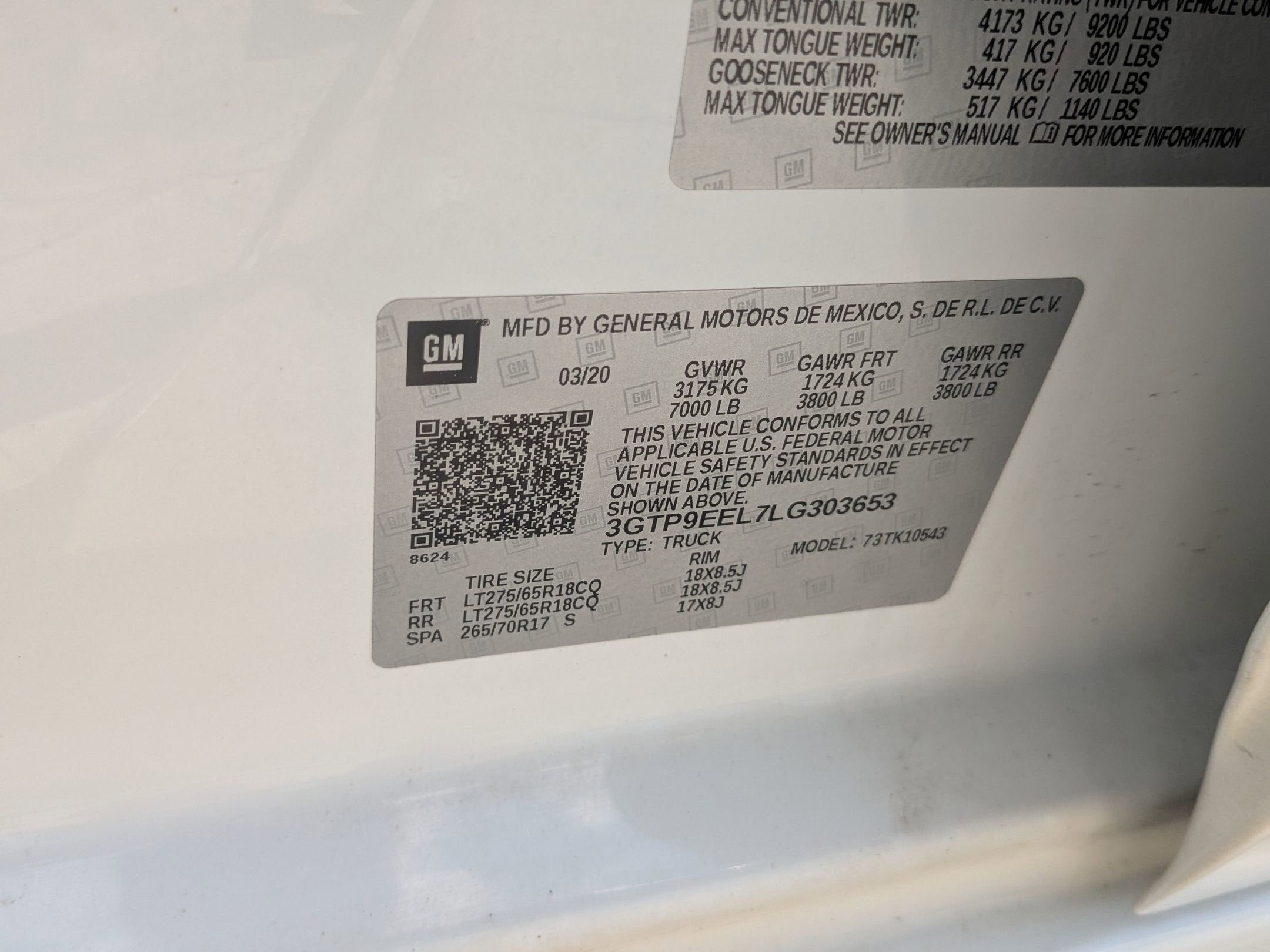 2020 GMC Sierra 1500 AT4