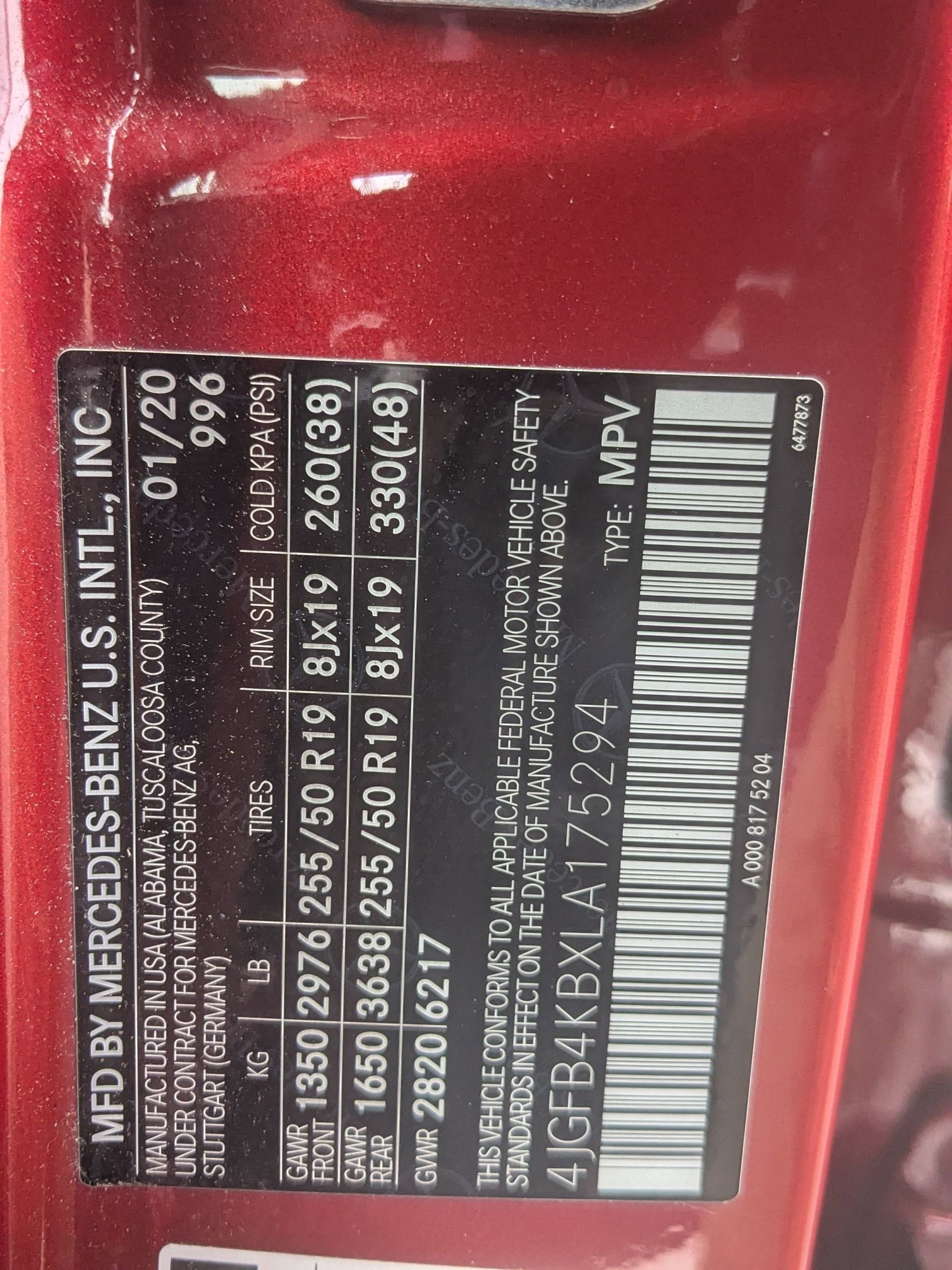 2020 Mercedes-Benz GLE GLE 350