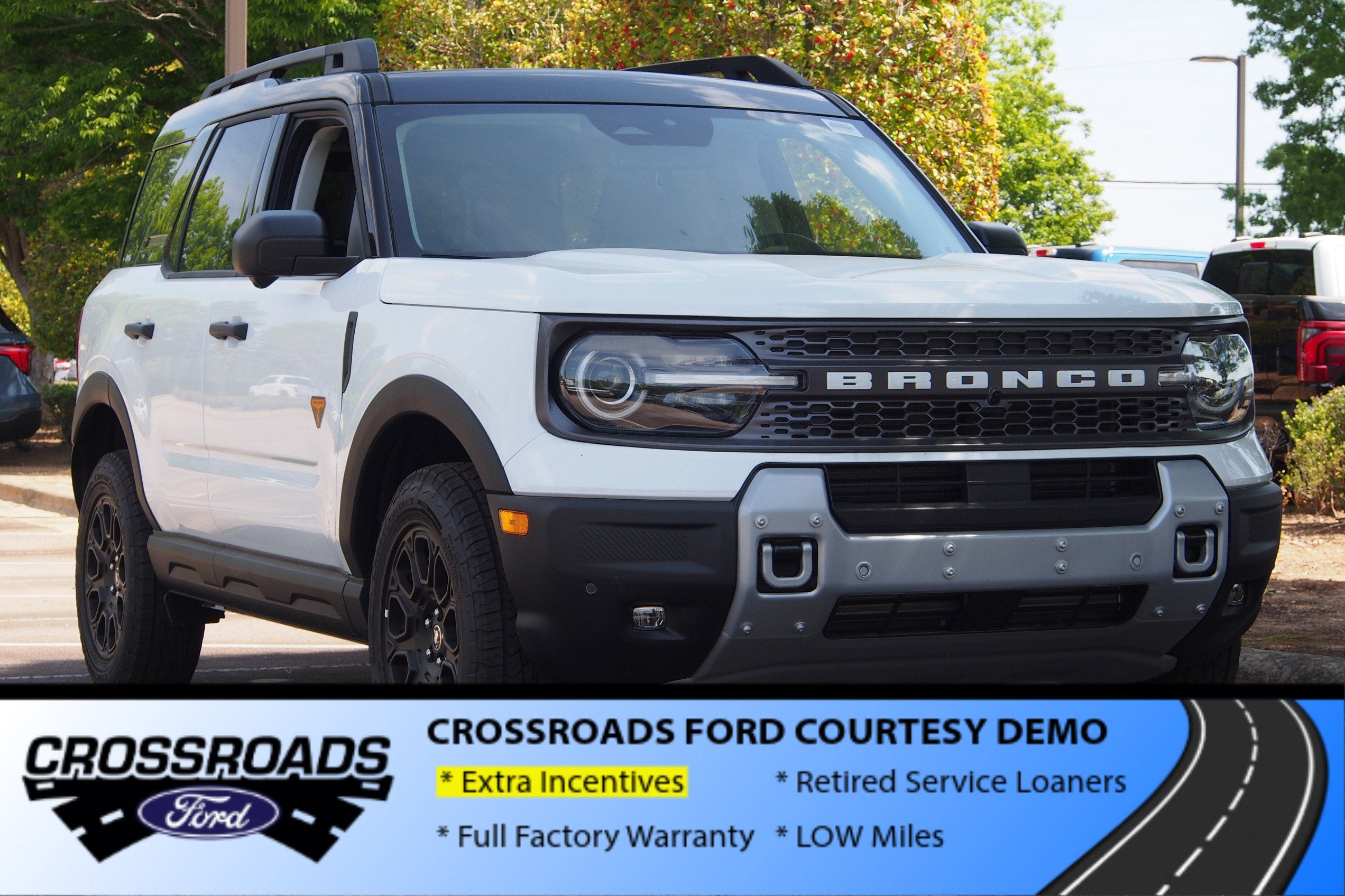 2025 Ford Bronco Sport Badlands - Crossroads Courtesy Demo