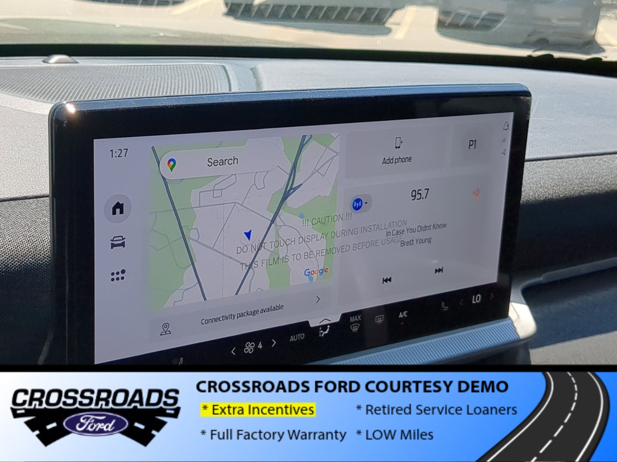2026 Ford Explorer Platinum - Crossroads Courtesy Demo