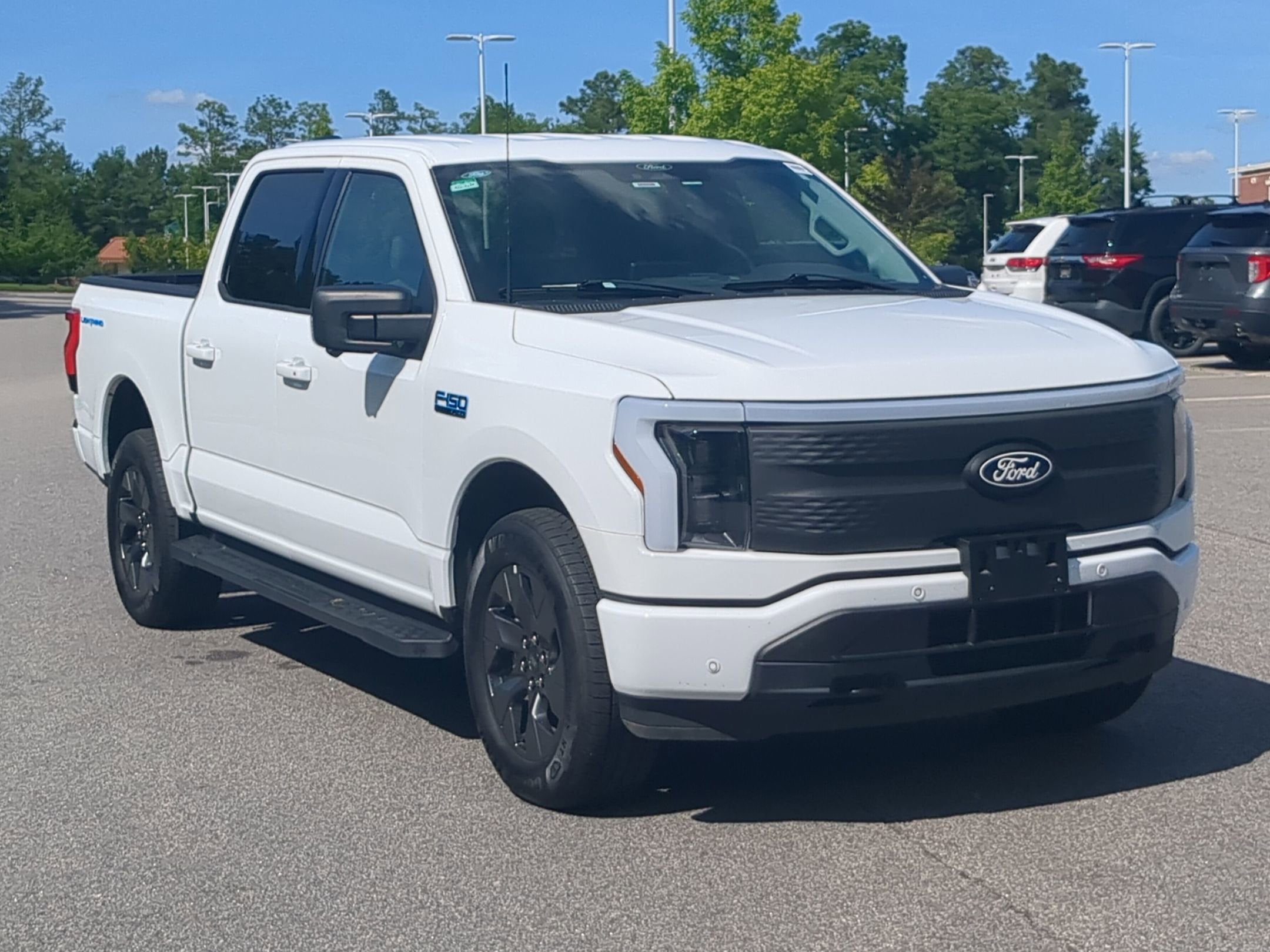 Used 2024 Ford F-150 Lightning Flash with VIN 1FT6W3L73RWG11136 for sale in Southern Pines, NC