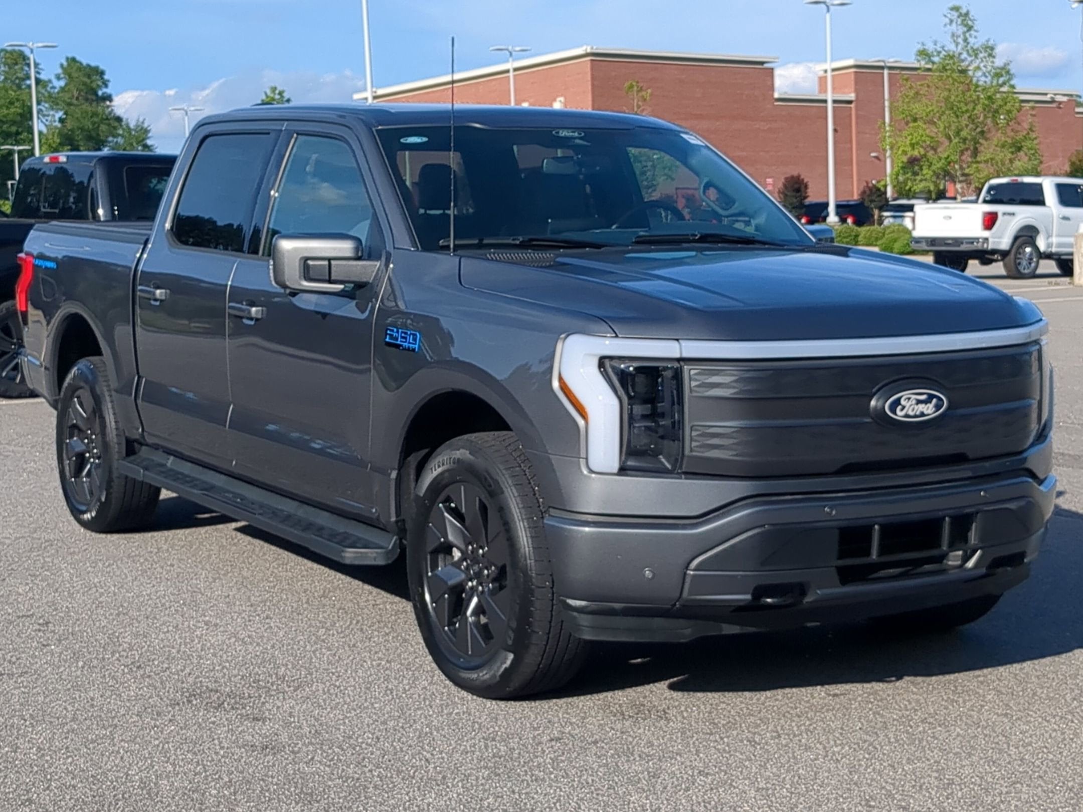 Used 2025 Ford F-150 Lightning Lariat with VIN 1FT6W5L79SWG05875 for sale in Southern Pines, NC