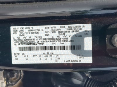 2024 Ford Super Duty F-250 SRW LARIAT