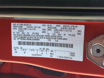2024 Ford Ranger Raptor