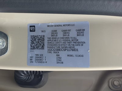 2023 Chevrolet Colorado 2WD Work Truck