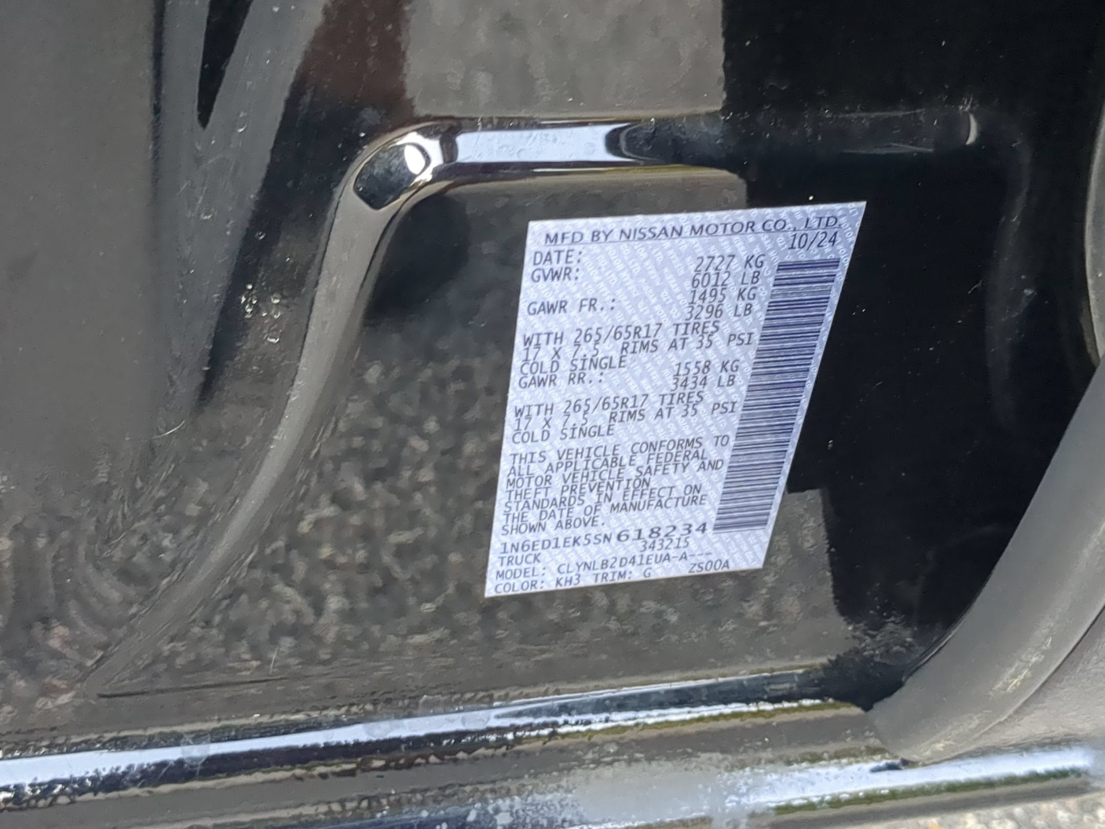 2025 Nissan Frontier SV