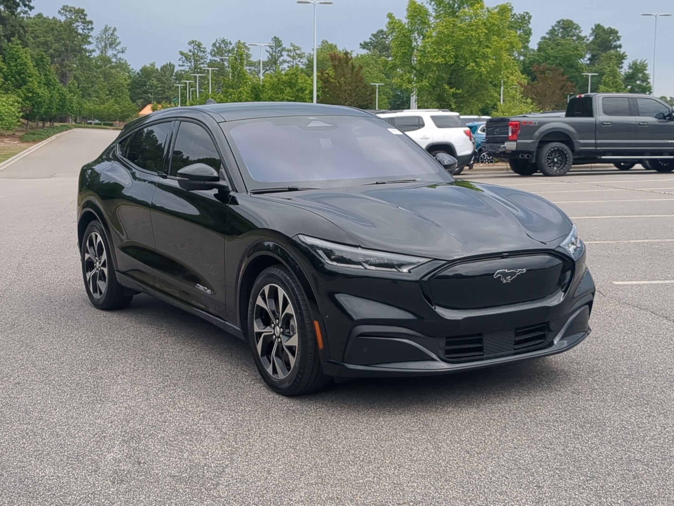 Used 2023 Ford Mustang Mach-E Premium AWD with VIN 3FMTK3SU9PMA58555 for sale in Southern Pines, NC