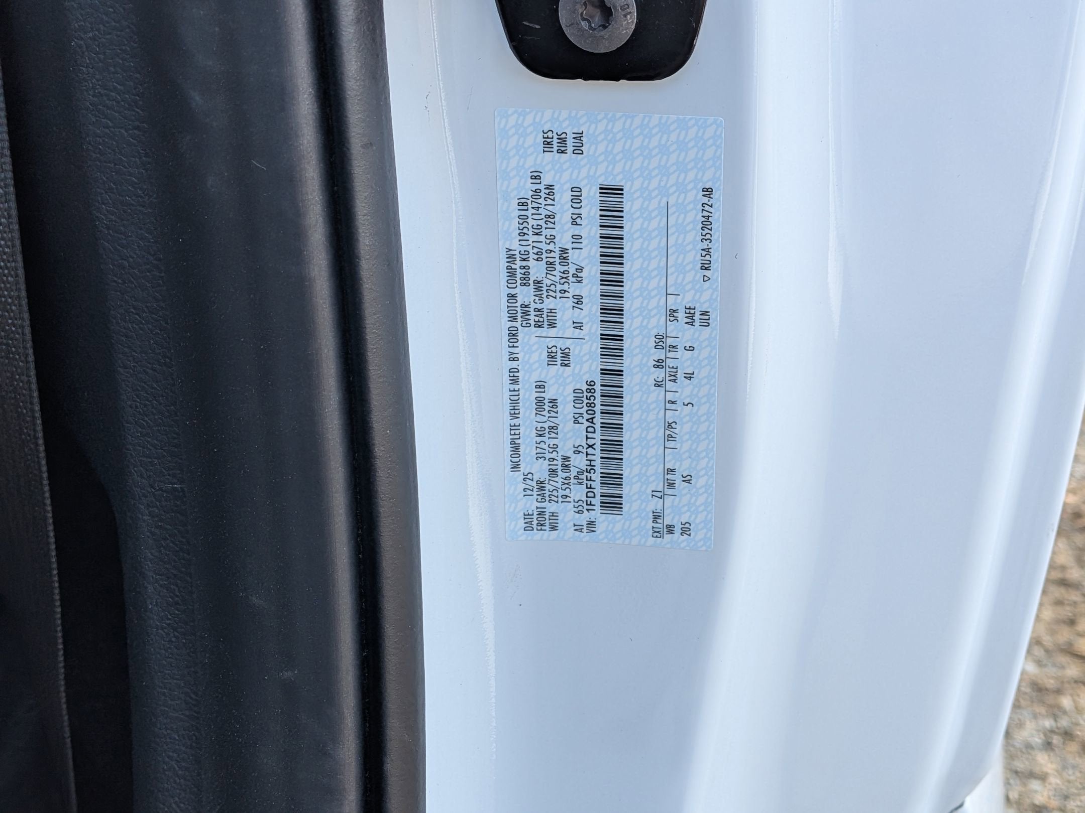 2026 Ford Super Duty F-550 DRW XL