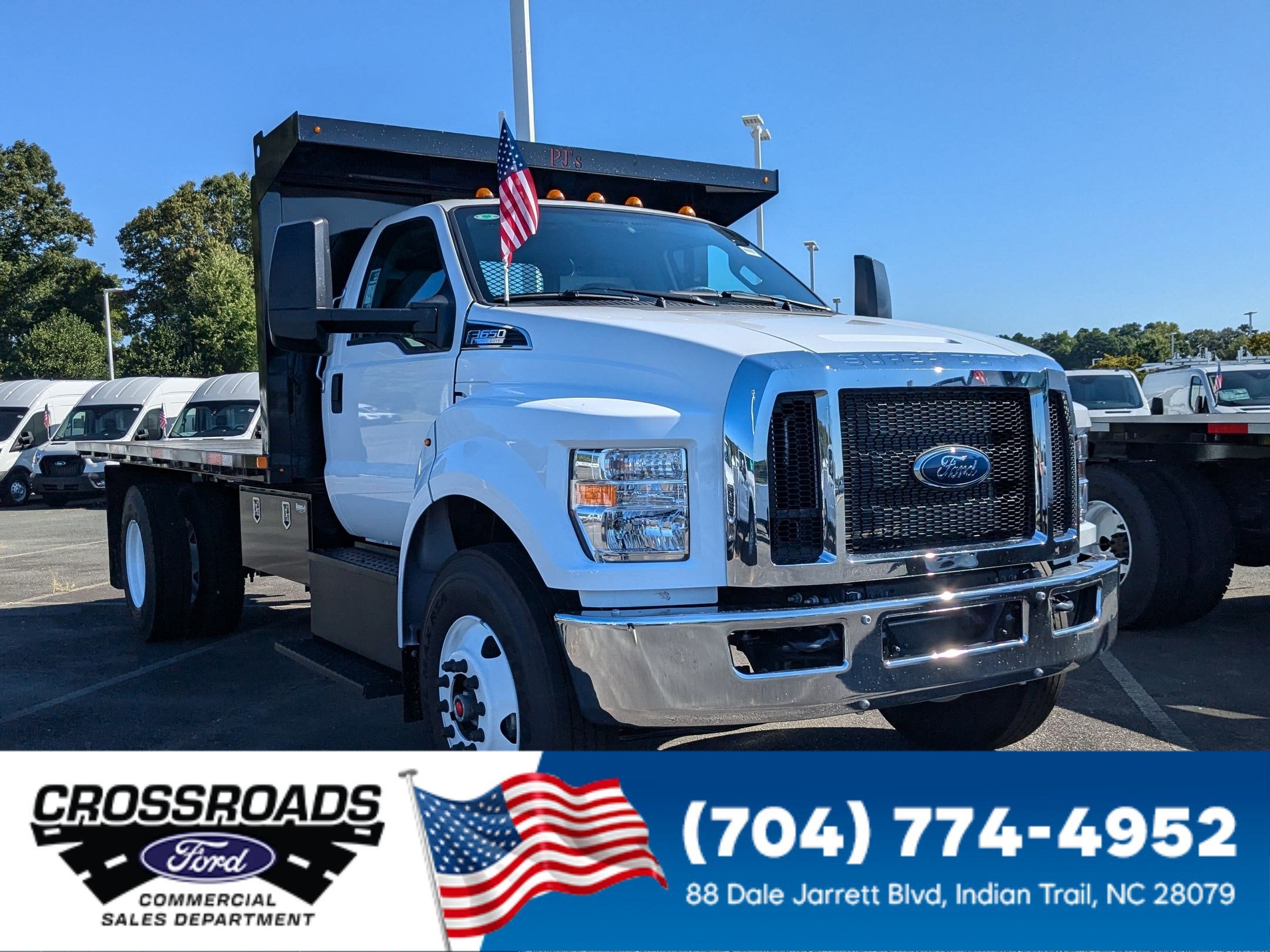 2025 Ford F-650SD Base 16ft Flatbed