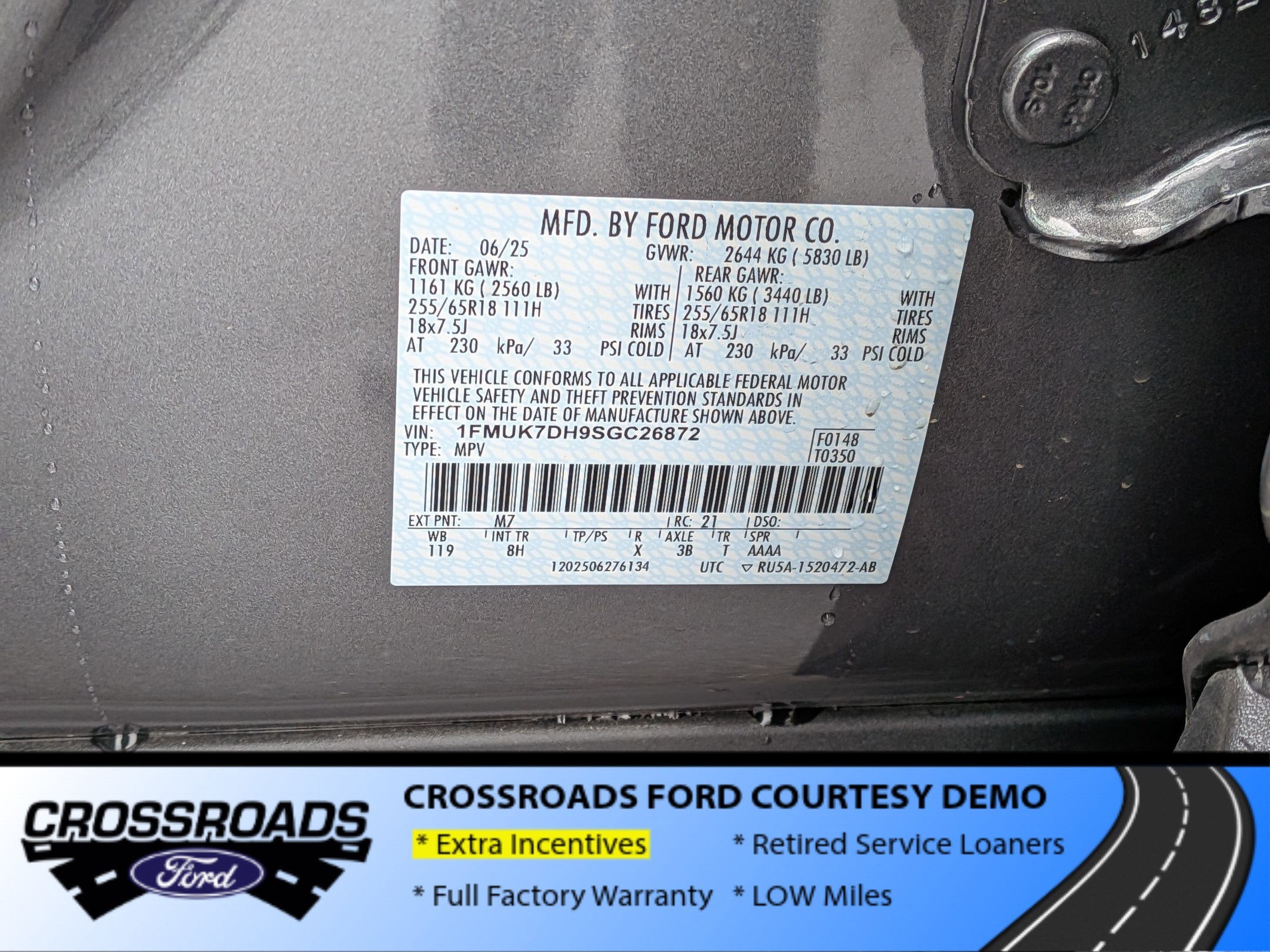 2025 Ford Explorer Active - Crossroads Courtesy Demo