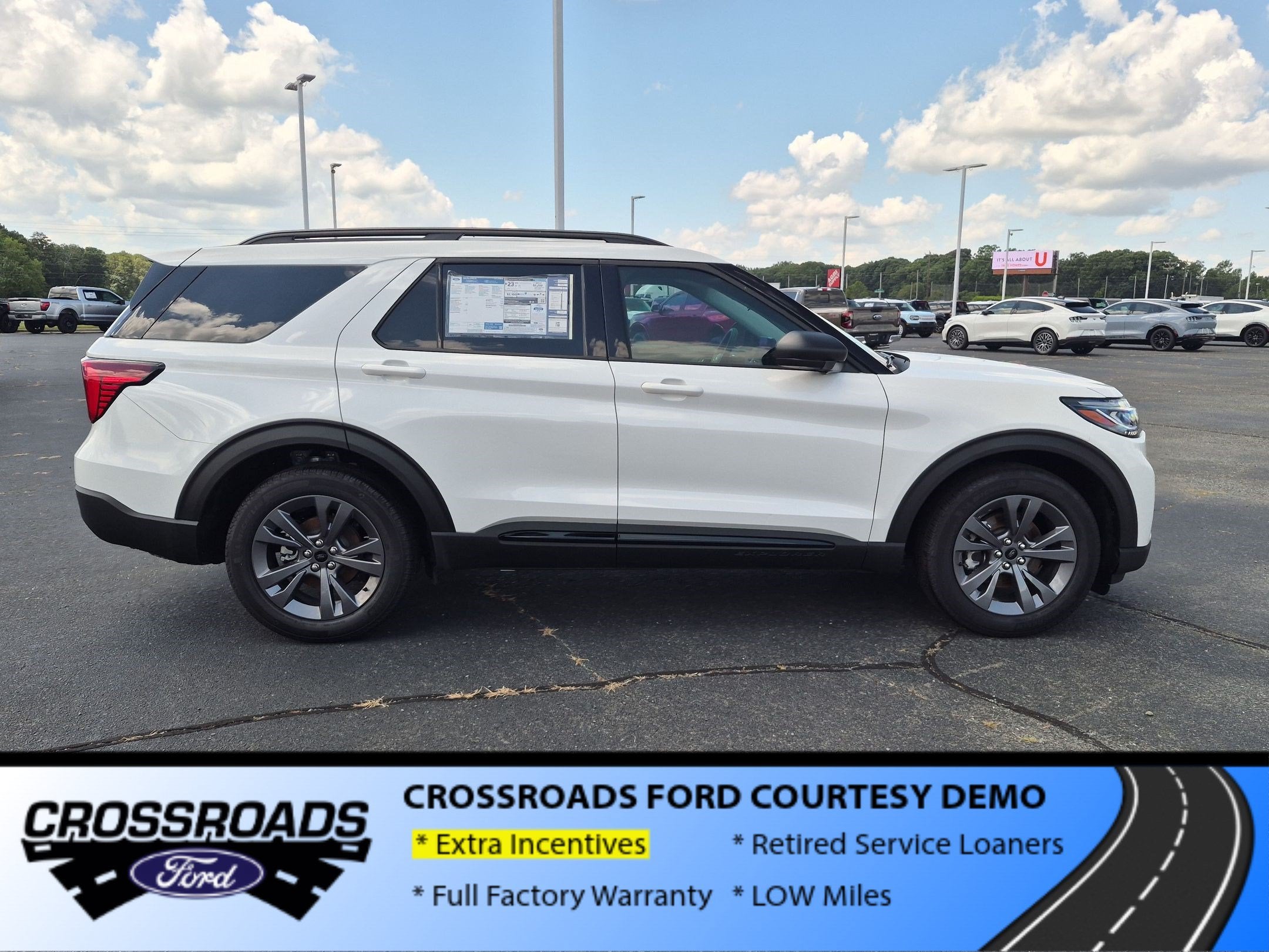 2026 Ford Explorer Active - Crossroads Courtesy Demo