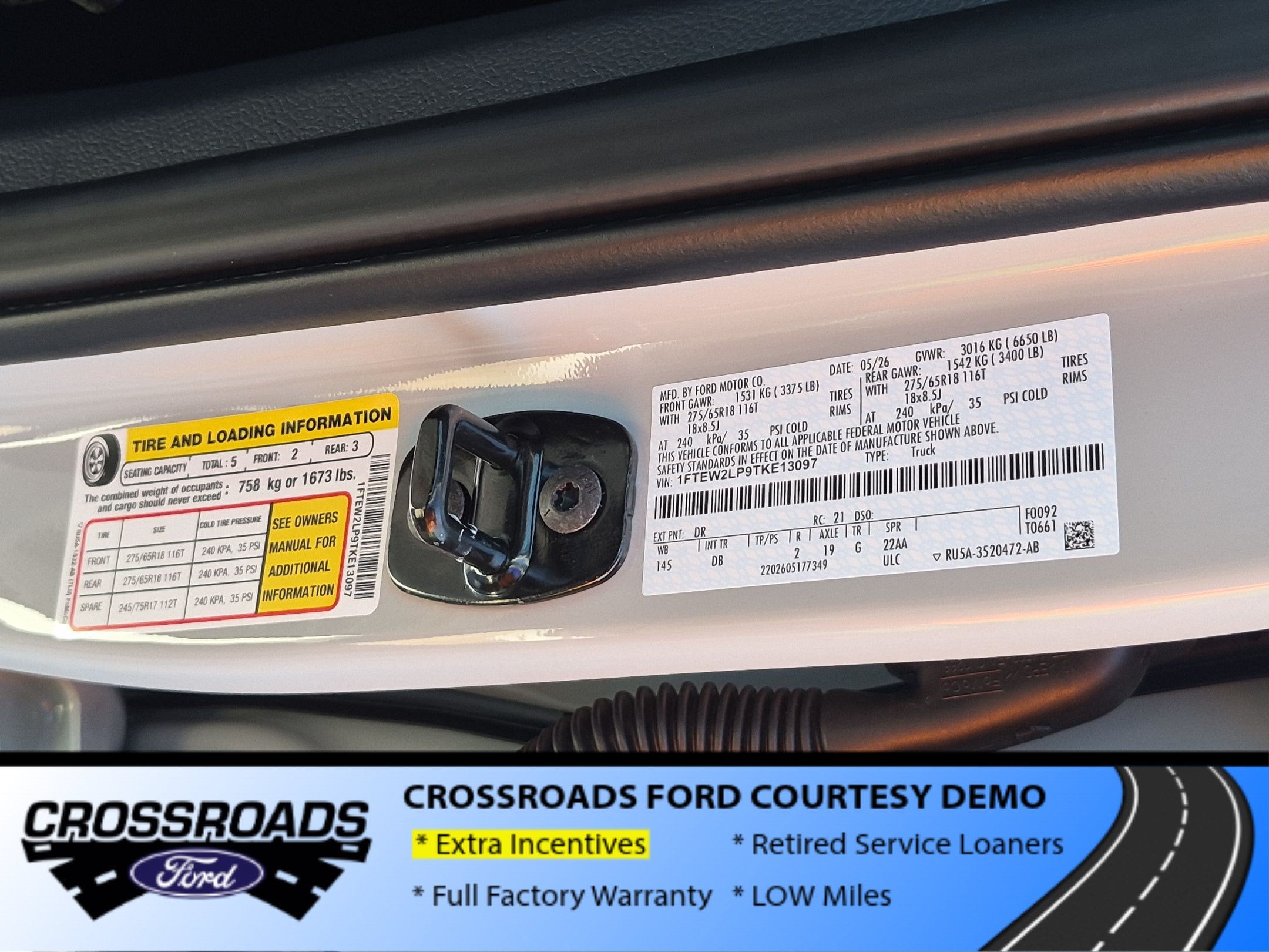 2026 Ford F-150 STX - Crossroads Courtesy Demo
