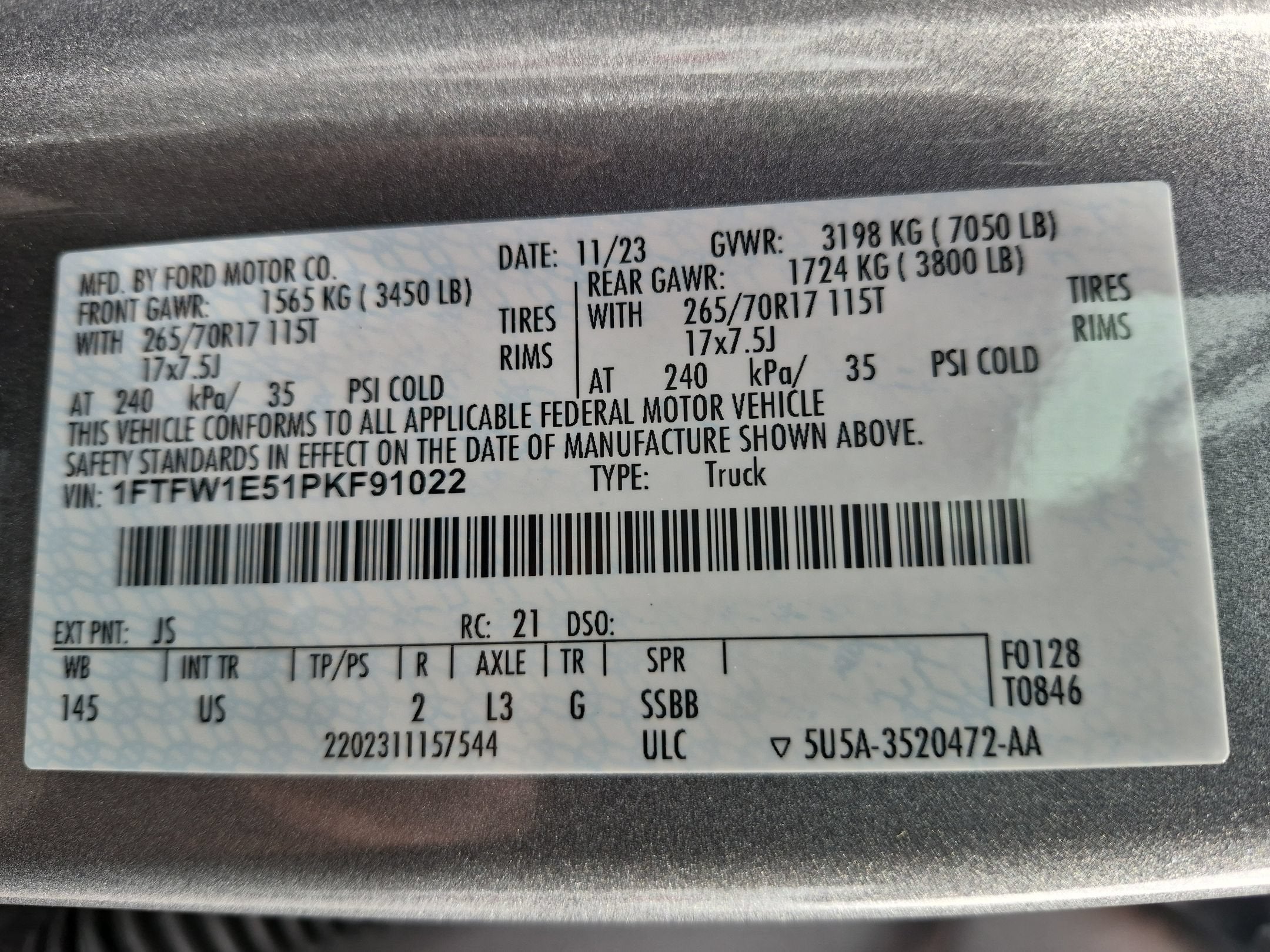 2023 Ford F-150 XLT
